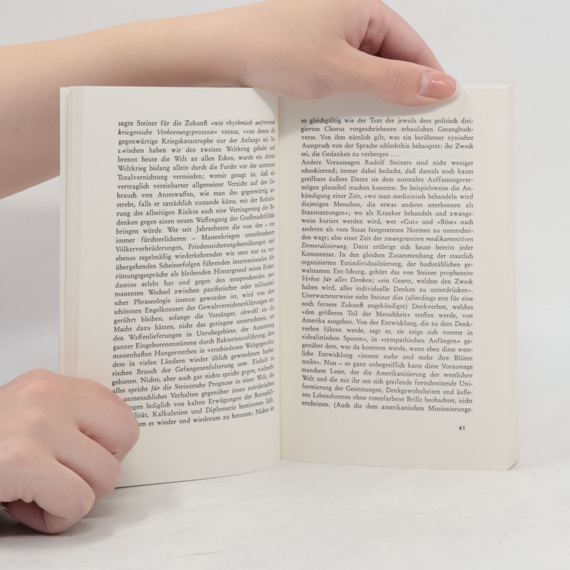 Walter Abendroth Rudolf Steiner und die heutige Welt