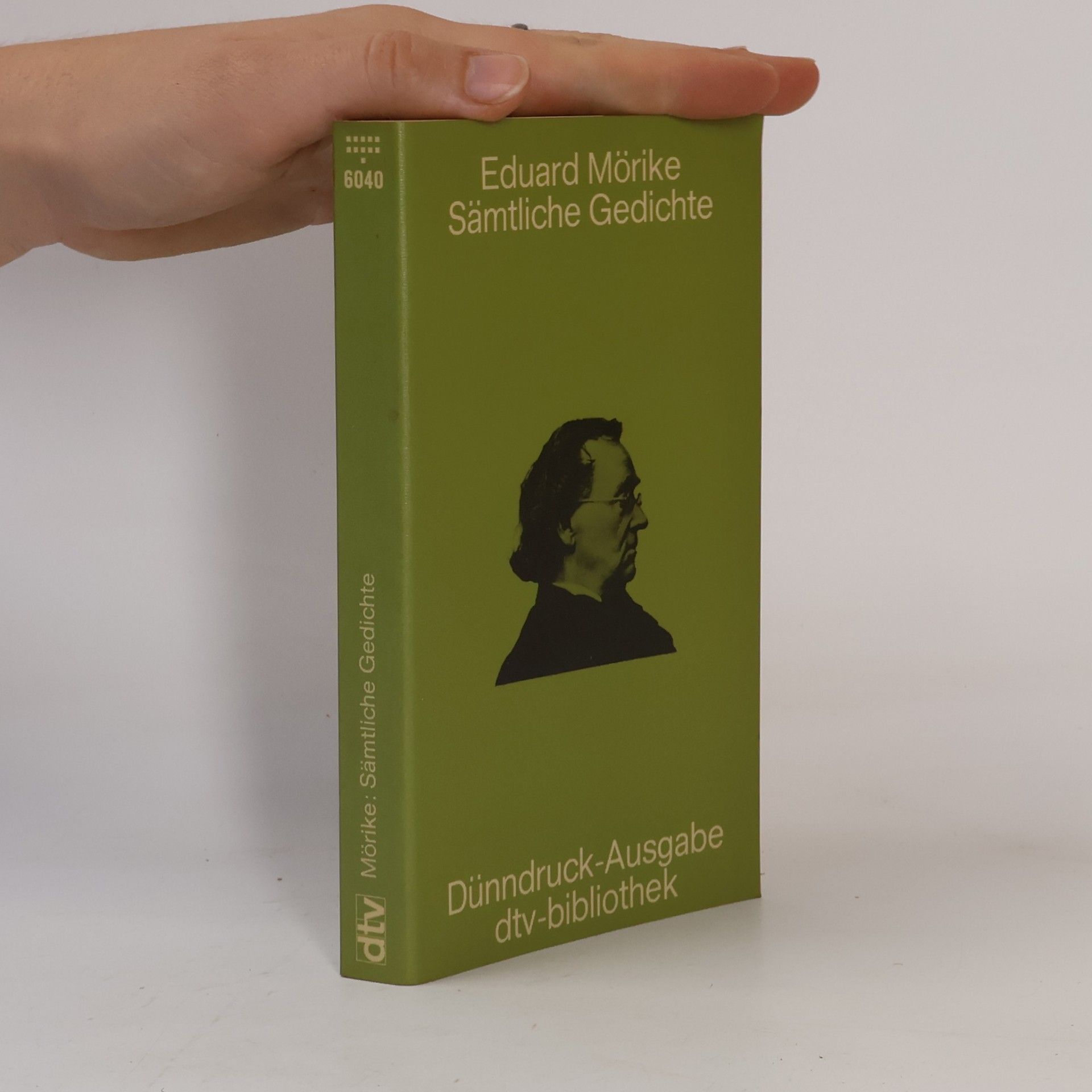 Eduard Mörike Sämtliche Gedichte; Übersetzungen - Dünndruck-Ausgabe