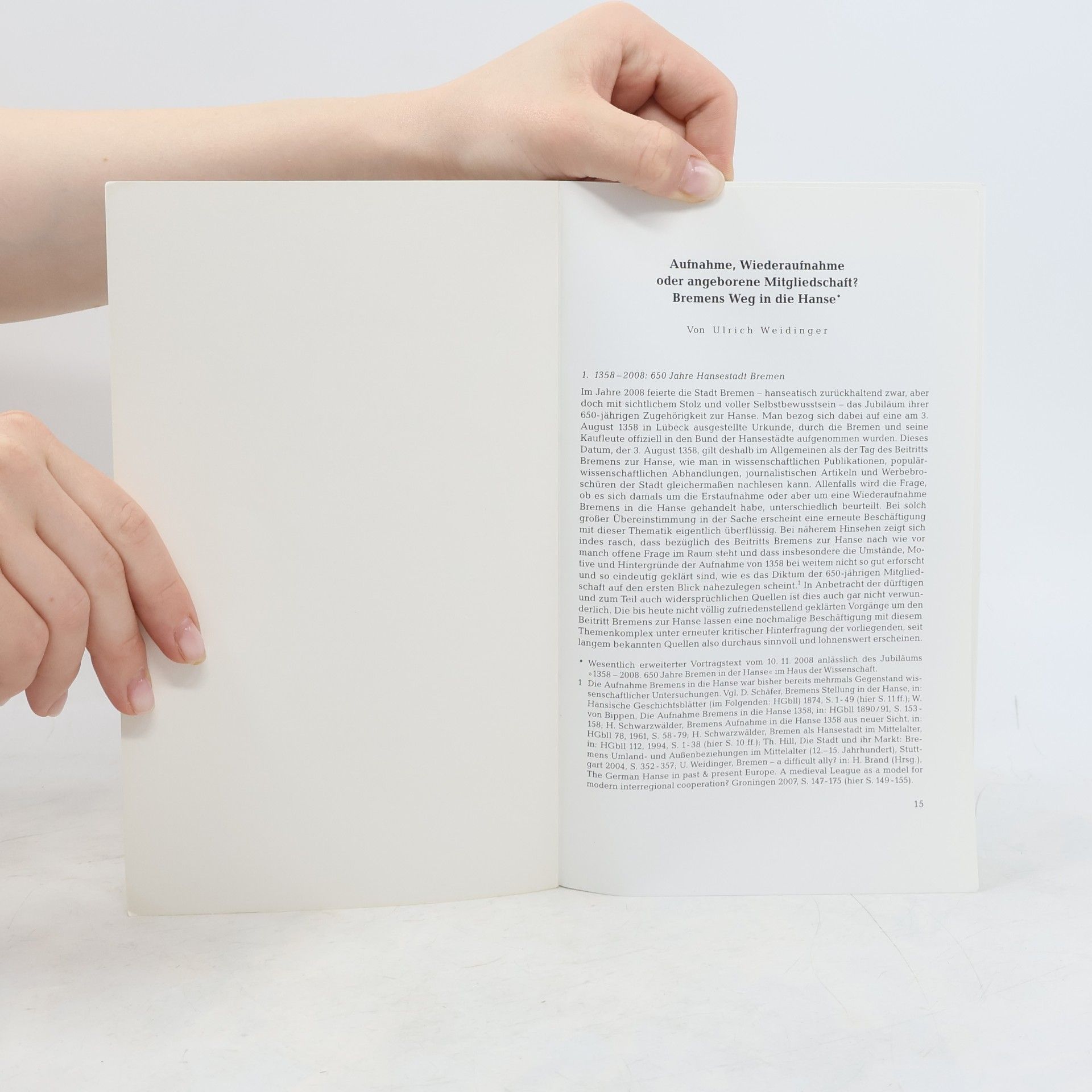 Kolektiv autorů Bremisches Jahrbuch 88