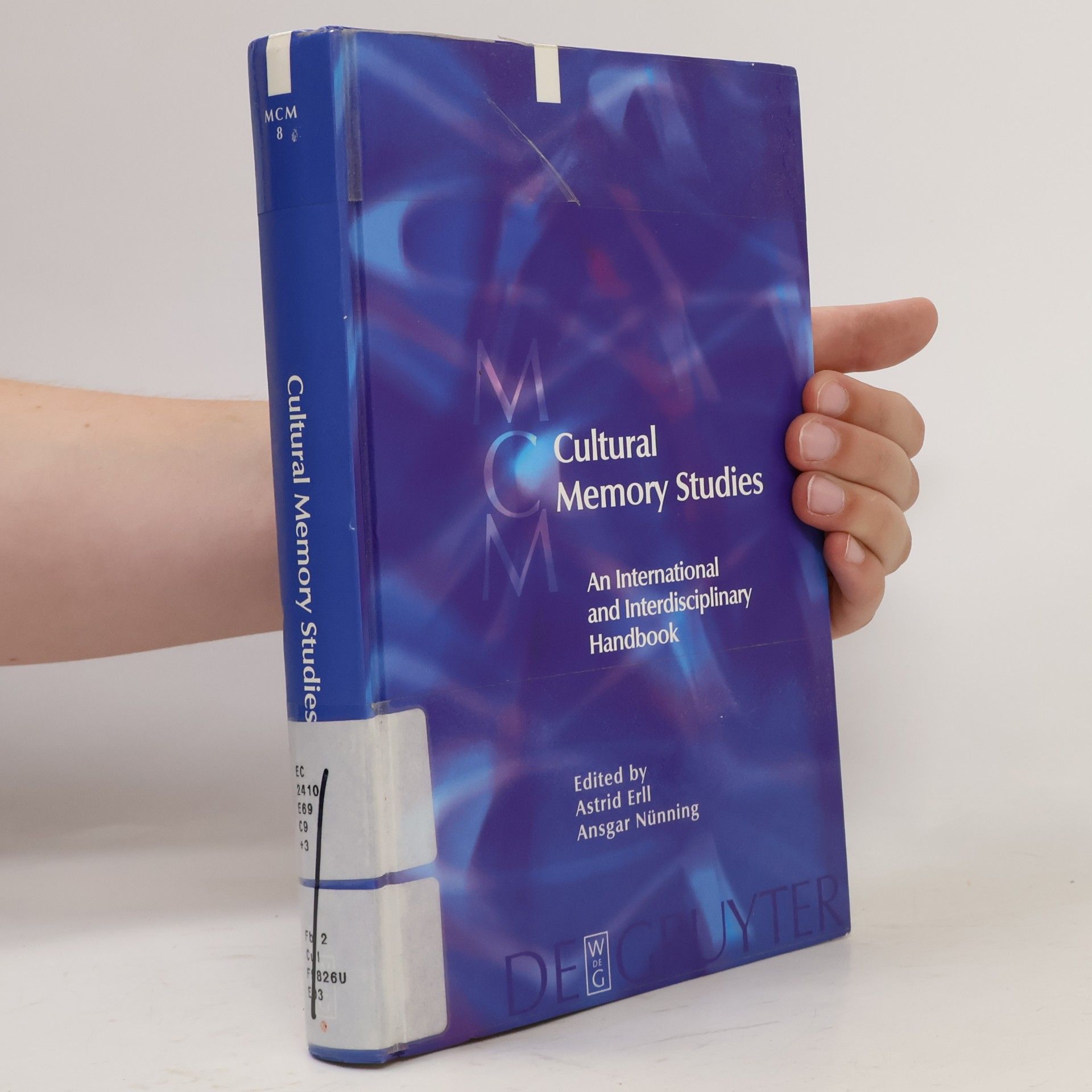 Astrid Erll Cultural Memory Studies