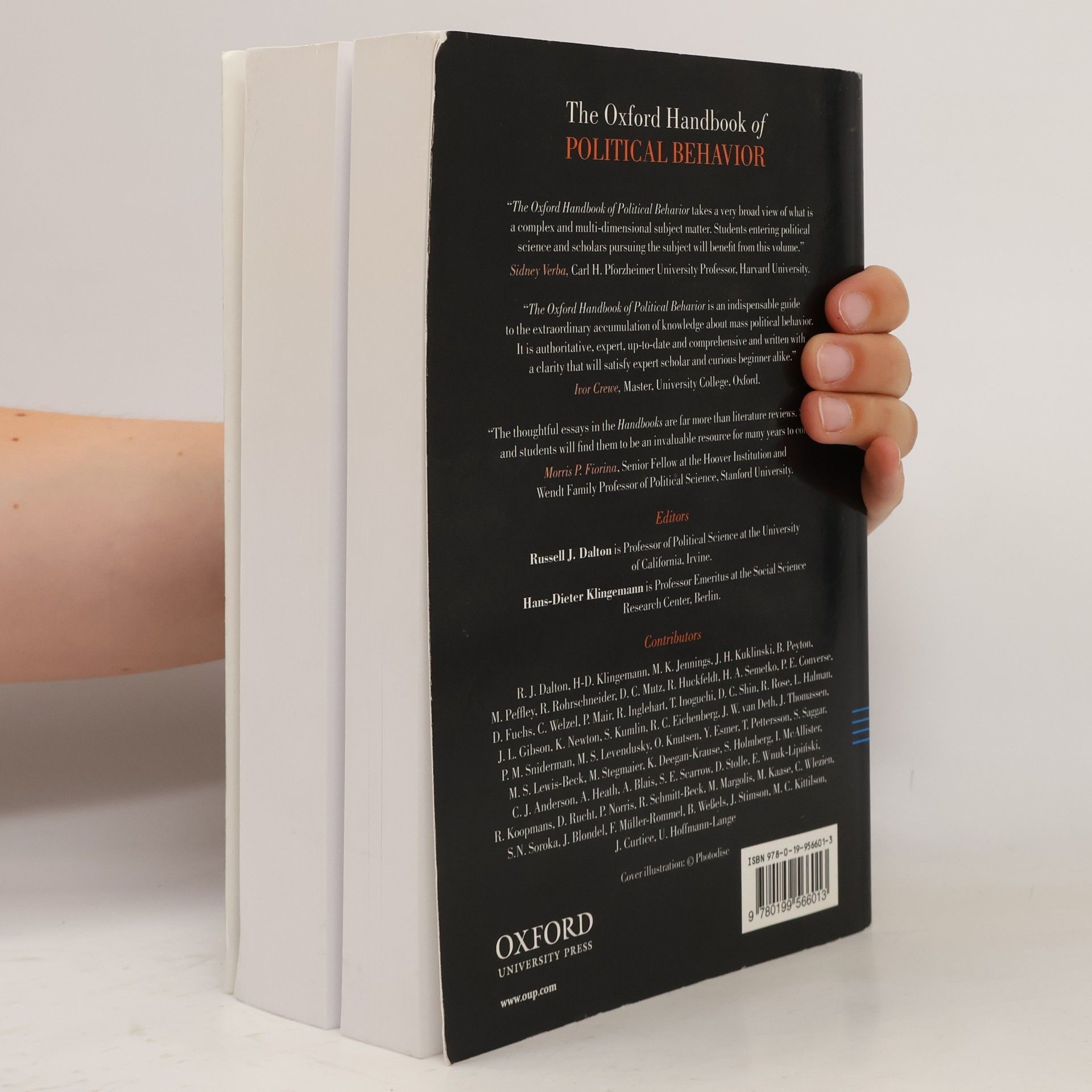 Russell J. Dalton The Oxford Handbooks of Political Science: The Oxford Handbook of Political Behavior