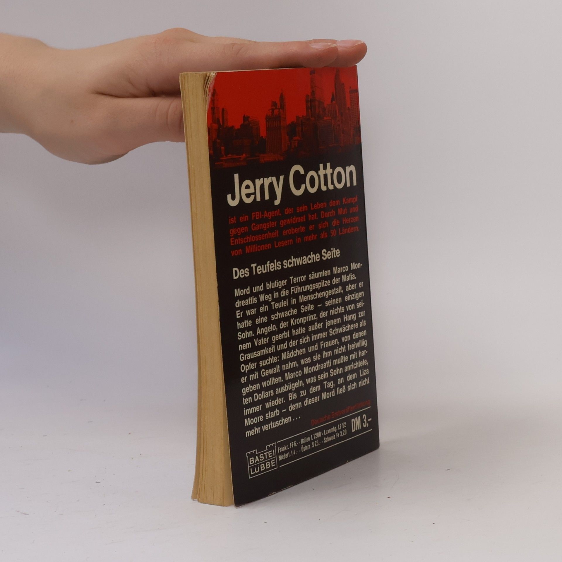 Jerry Cotton Des Teufels schwache Seite
