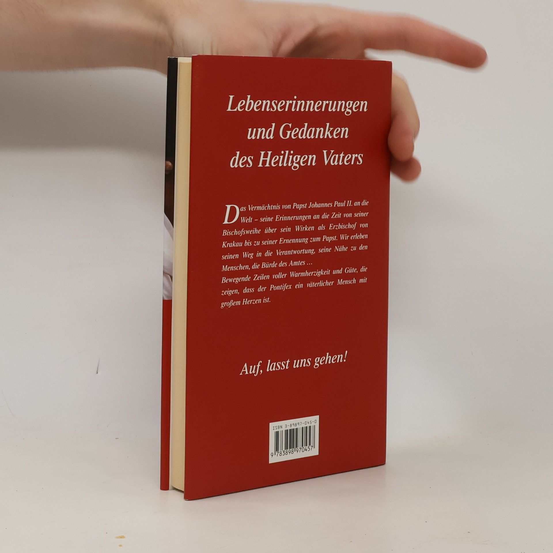 John Paul II Auf, lasst uns gehen!
