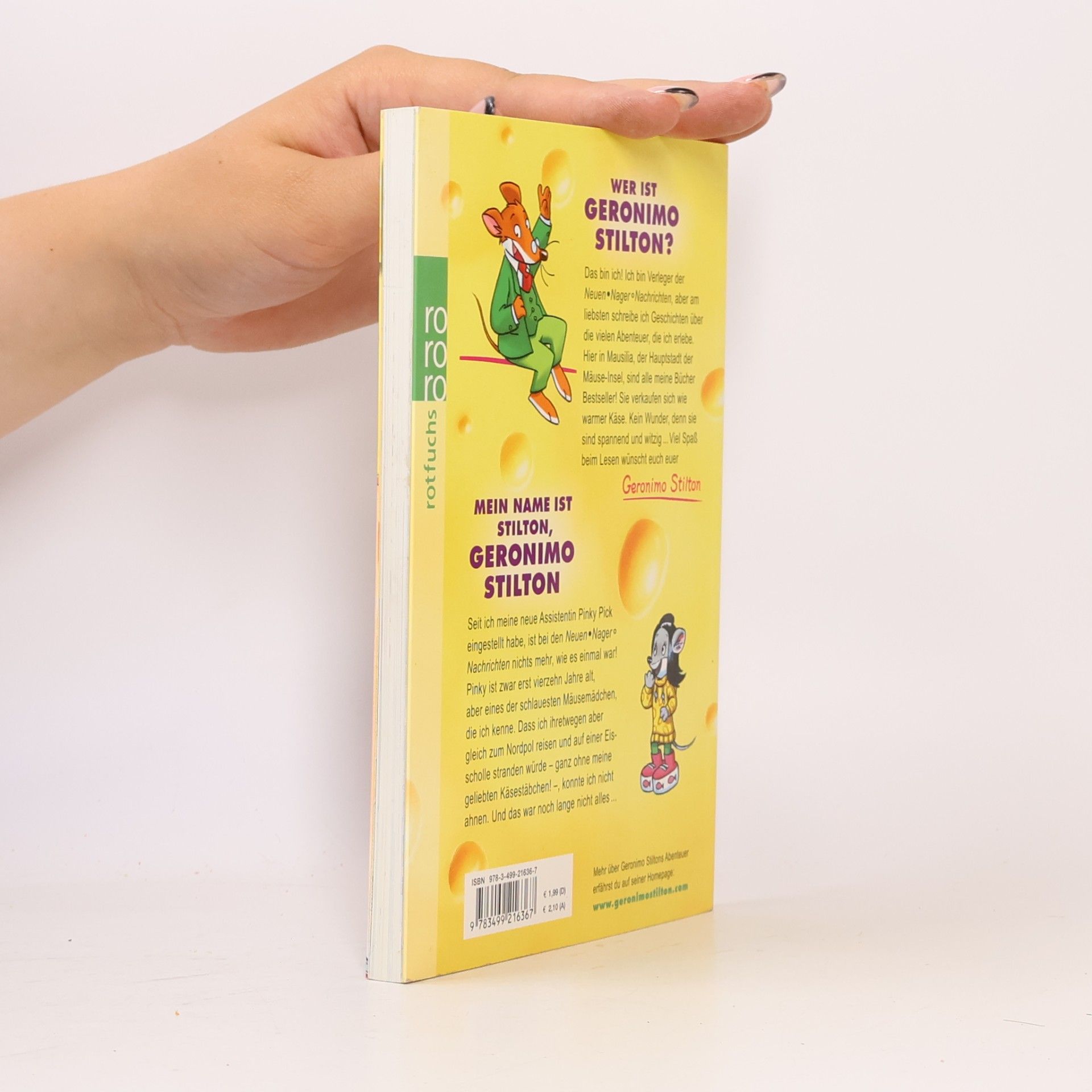 Collectif d'auteurs Mein Name Ist Stilton, Geronimo Stilton 1