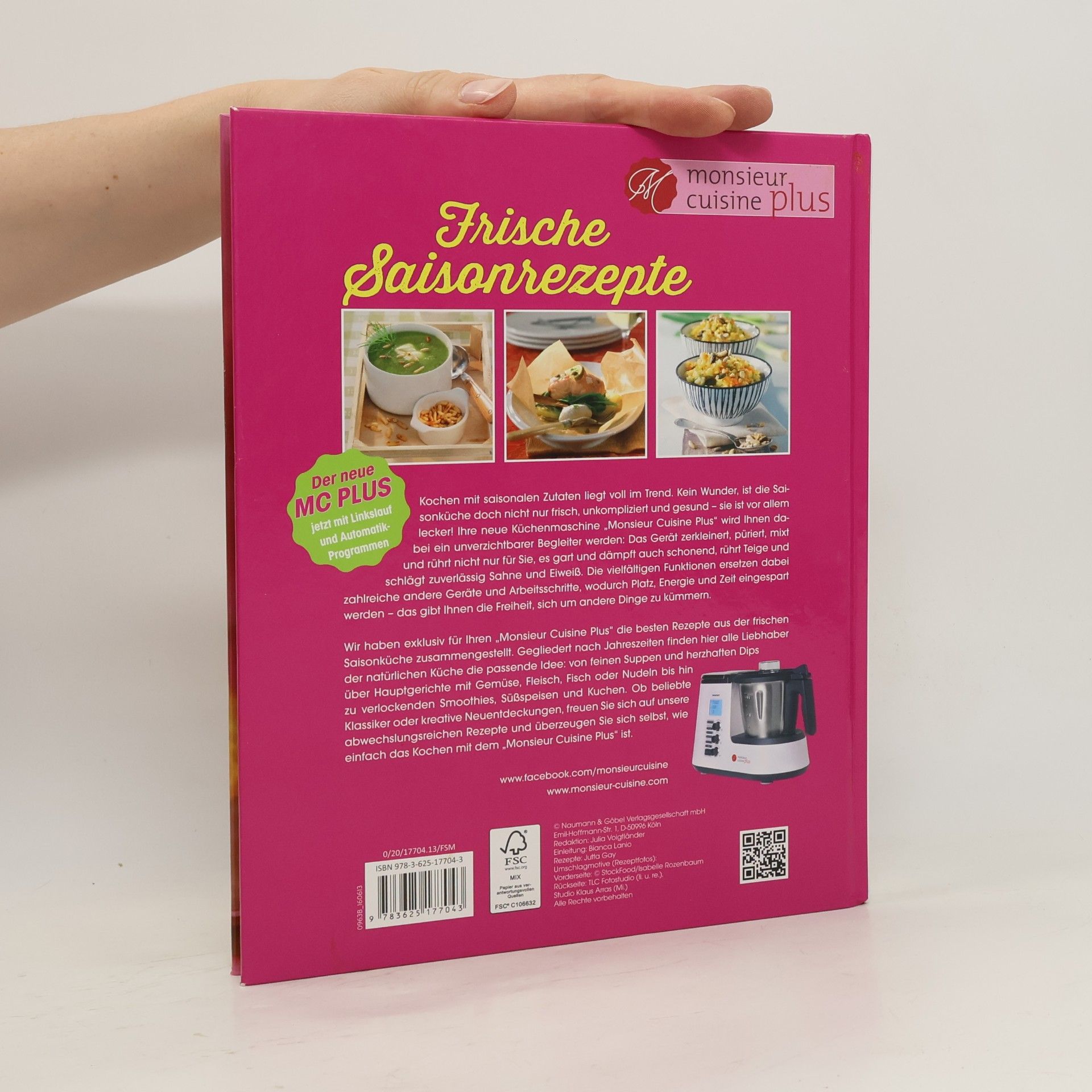 Various authors Frische Saisonrezepte für die Monsieur Cuisine Küchenmaschine