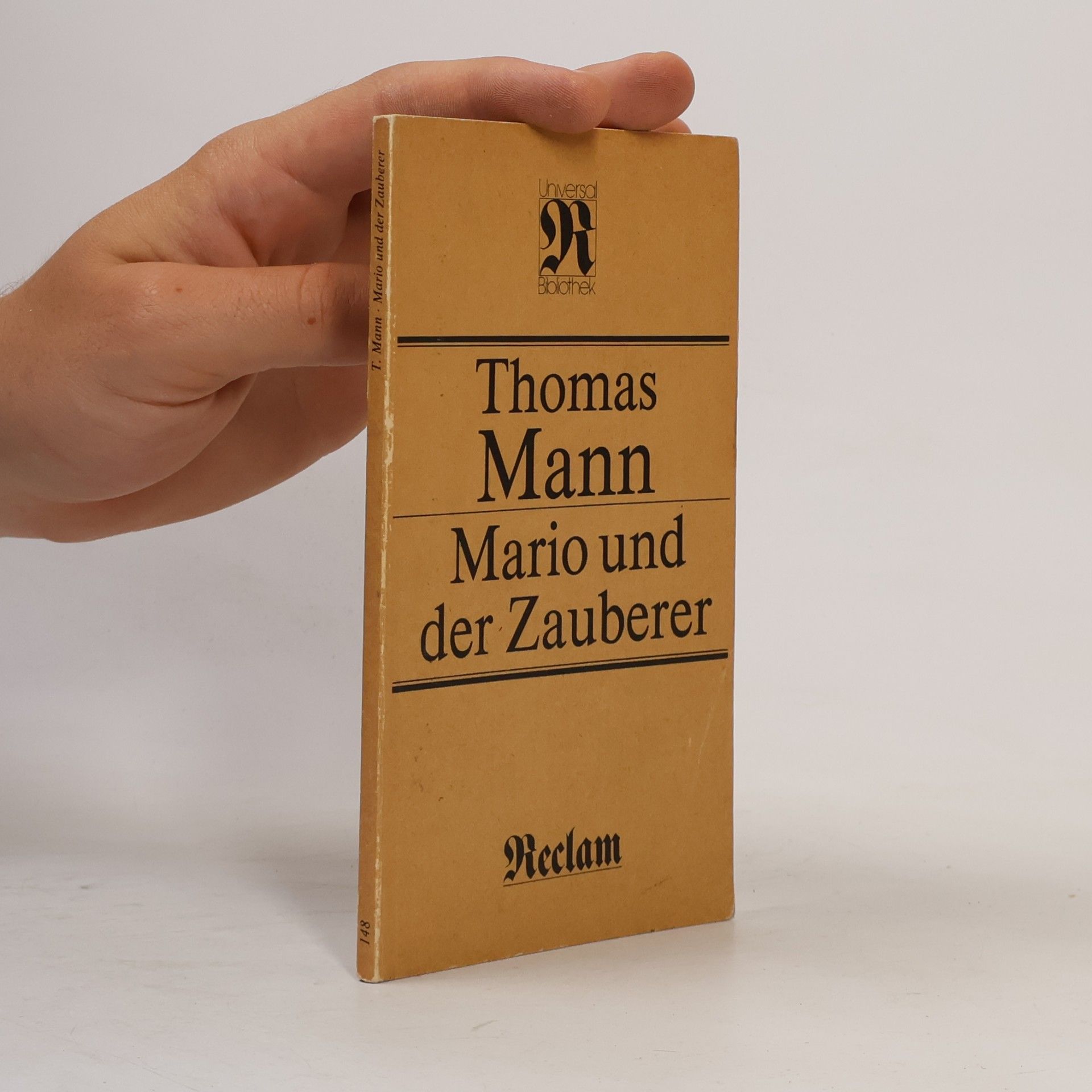 Thomas Mann Mario und der Zauberer
