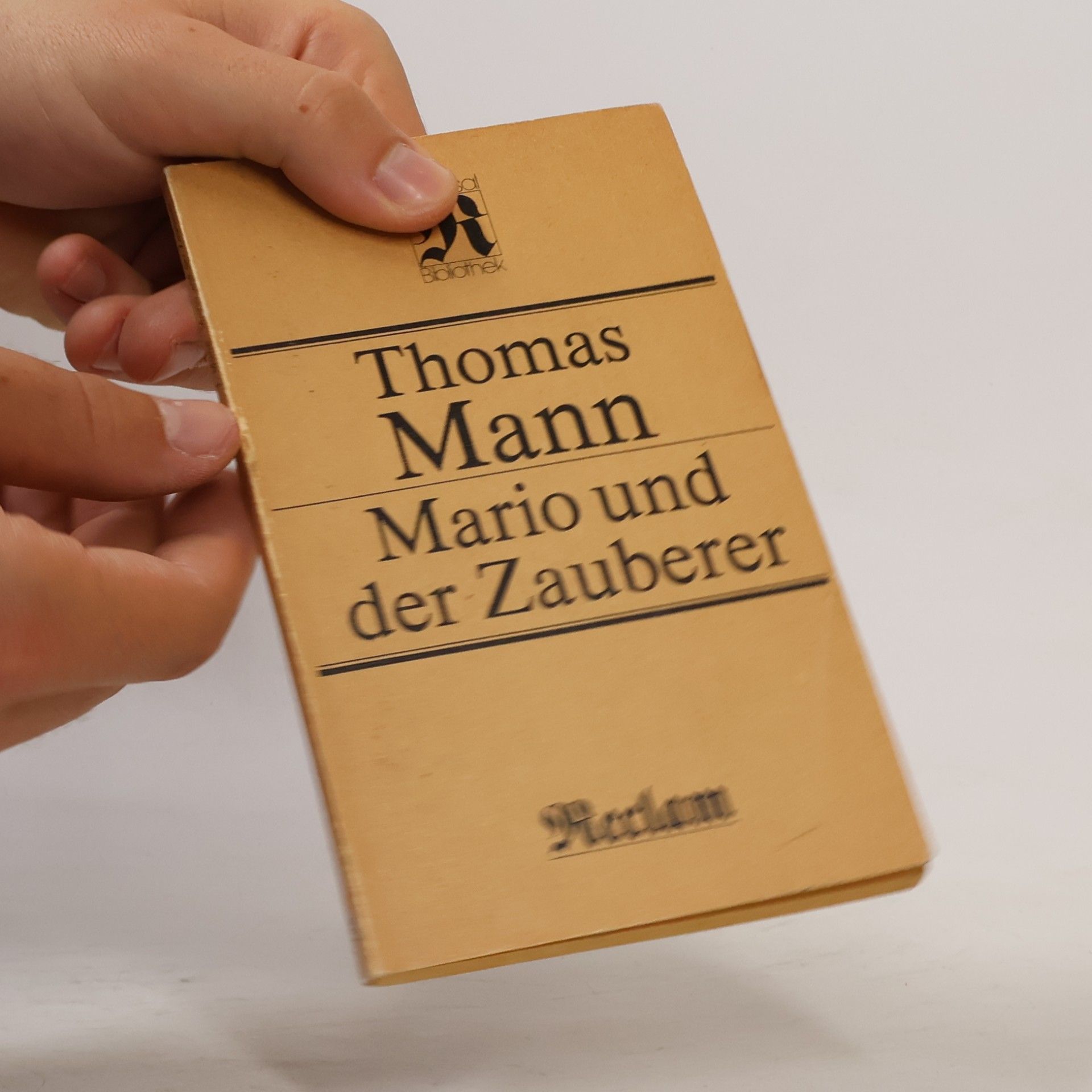 Thomas Mann Mario und der Zauberer
