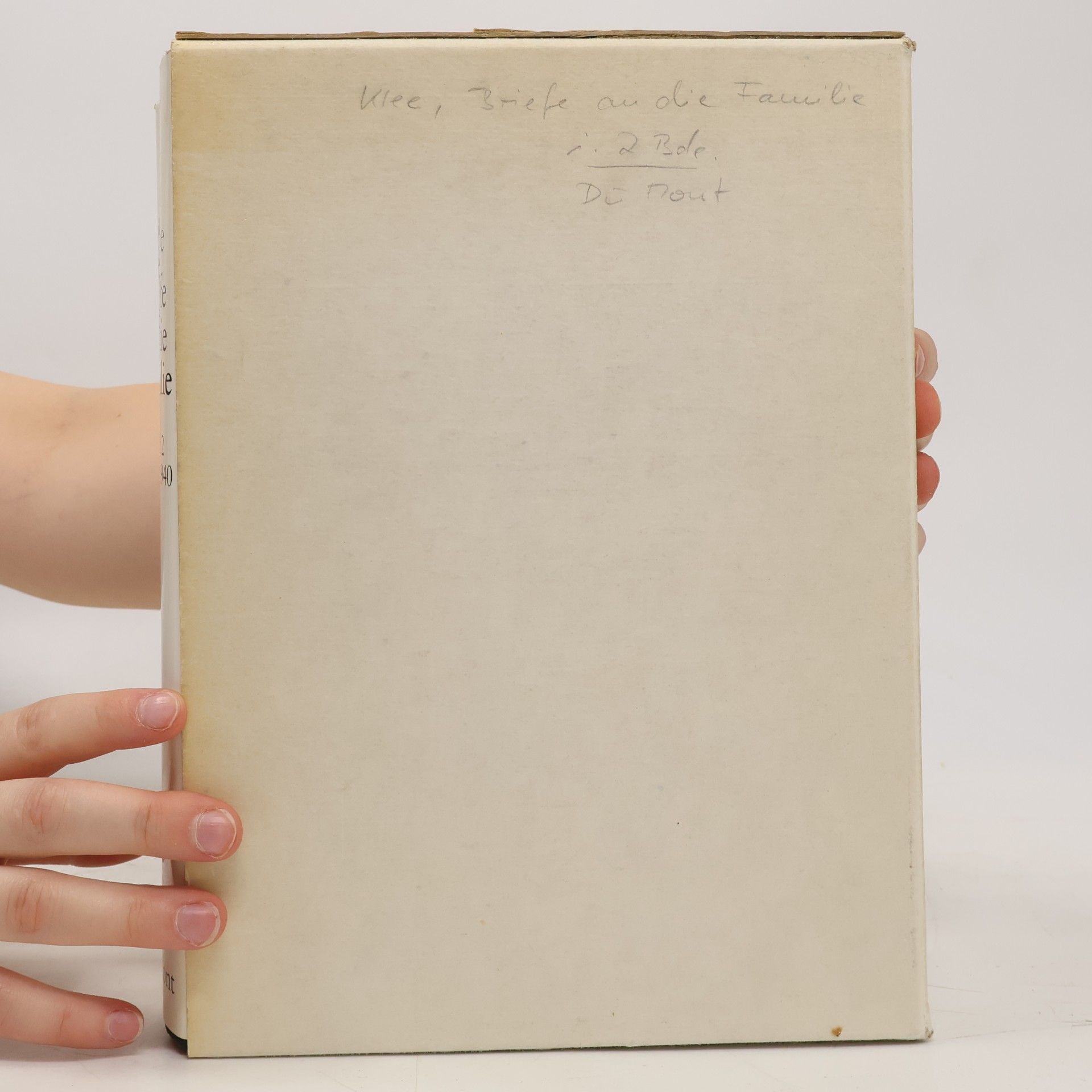 Paul Klee Briefe an die Familie 1-2