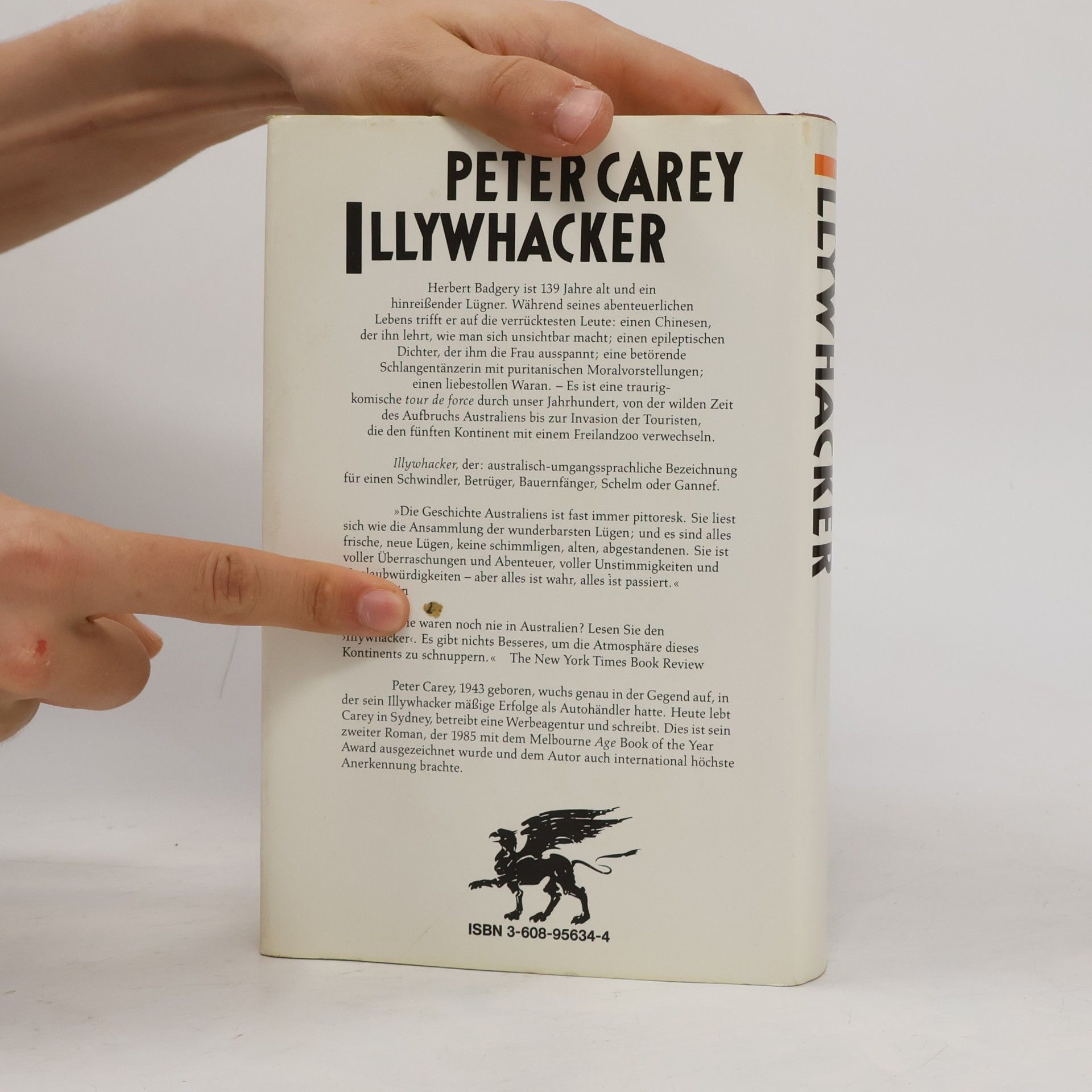 Peter Carey Illywhacker