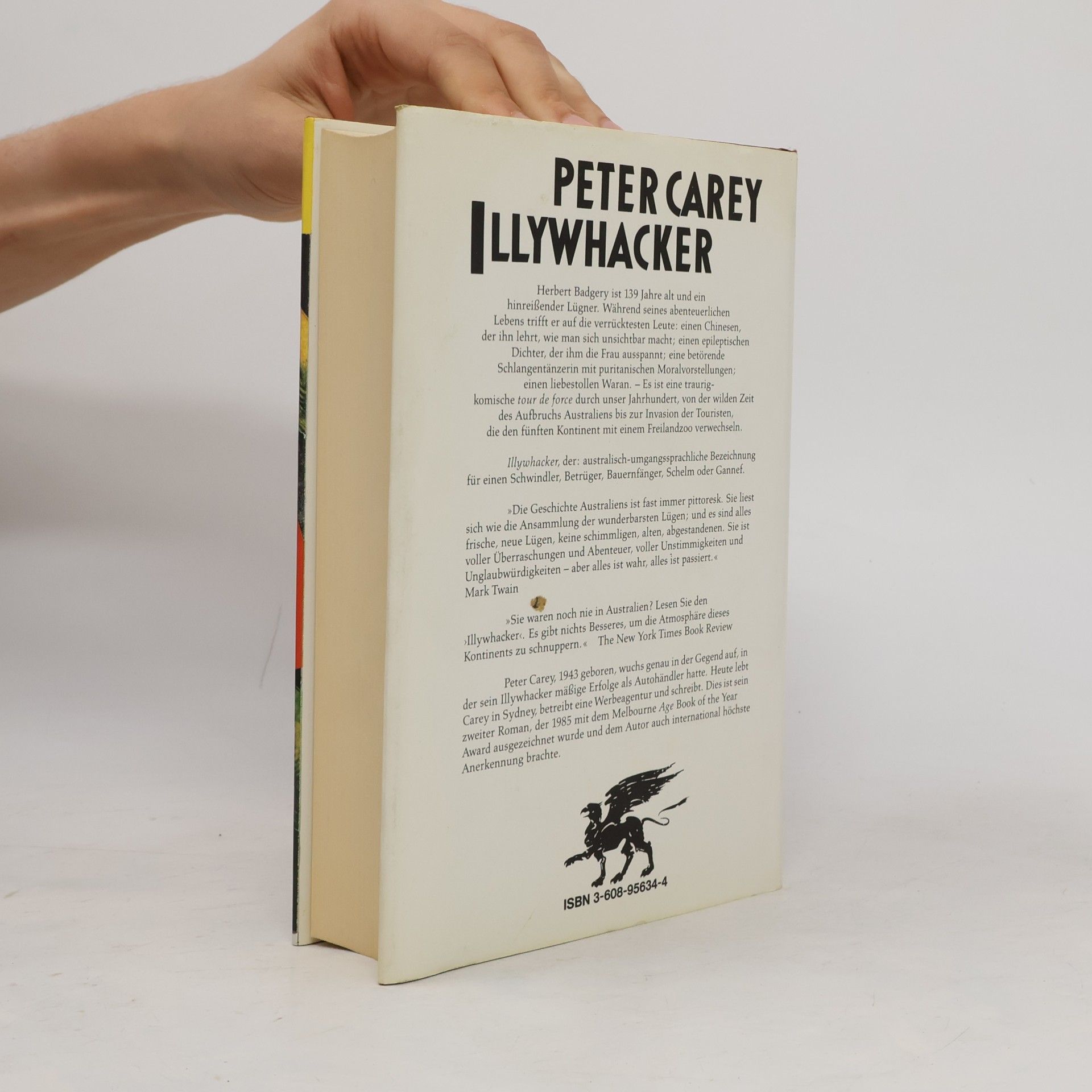 Peter Carey Illywhacker