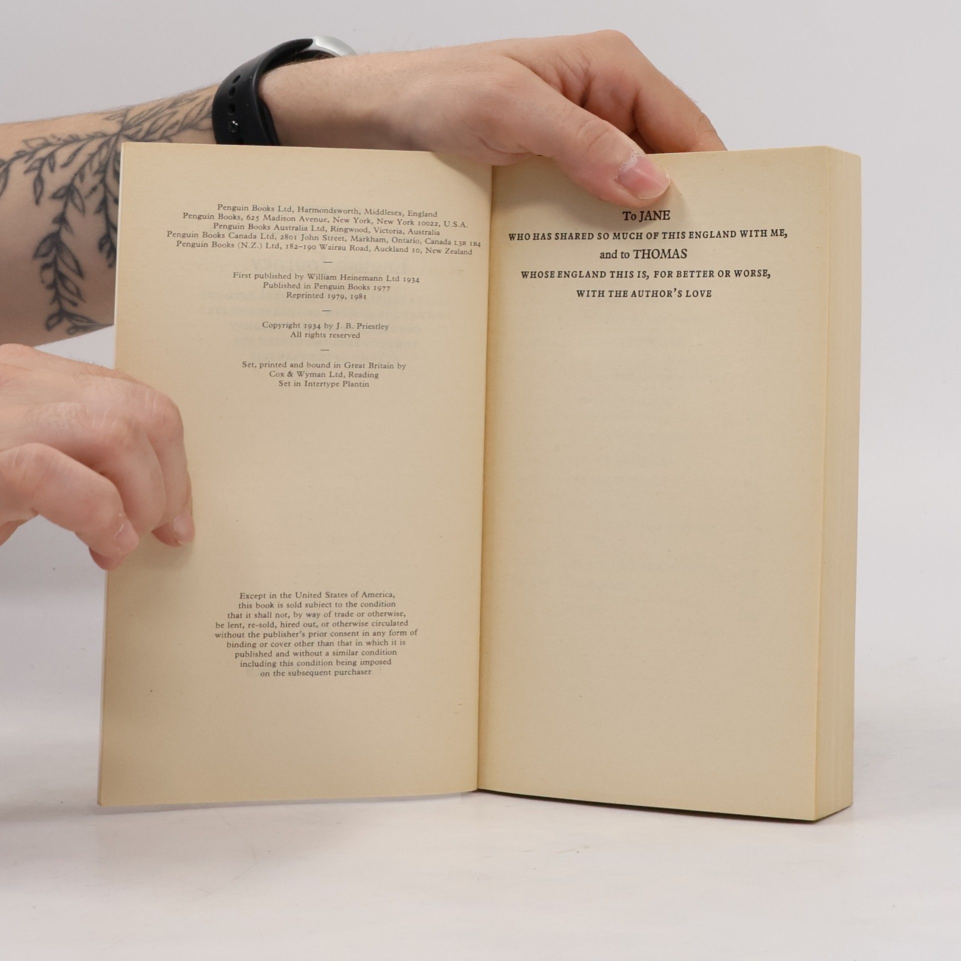 J. B. Priestley English Journey