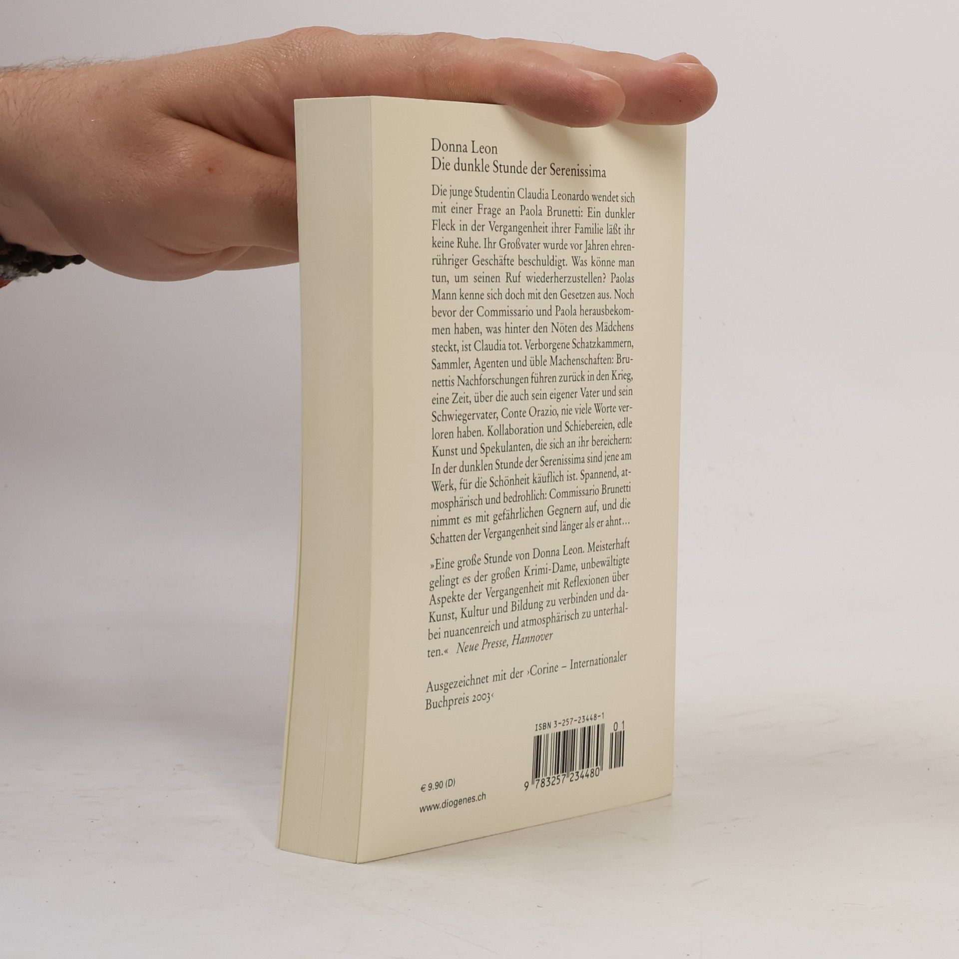 Donna Leon Die dunkle Stunde der Serenissima