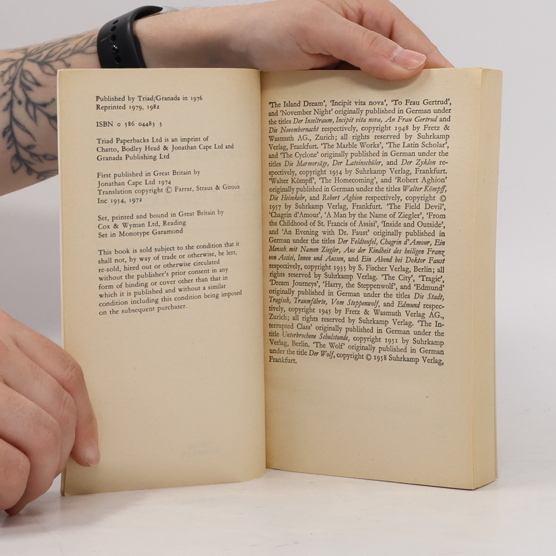 Hermann Hesse Stories of Five Decades