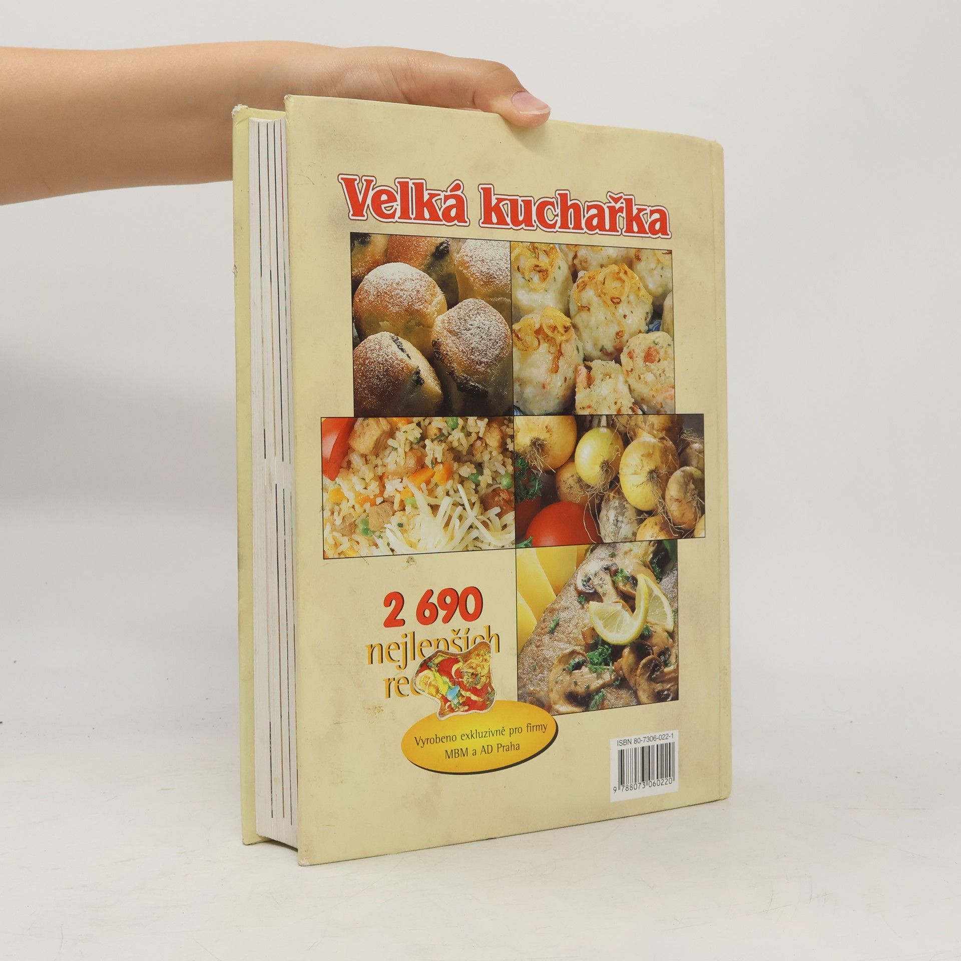 Květa Macáková Velká kuchařka : 2690 receptů z domácí i zahraniční kuchyně