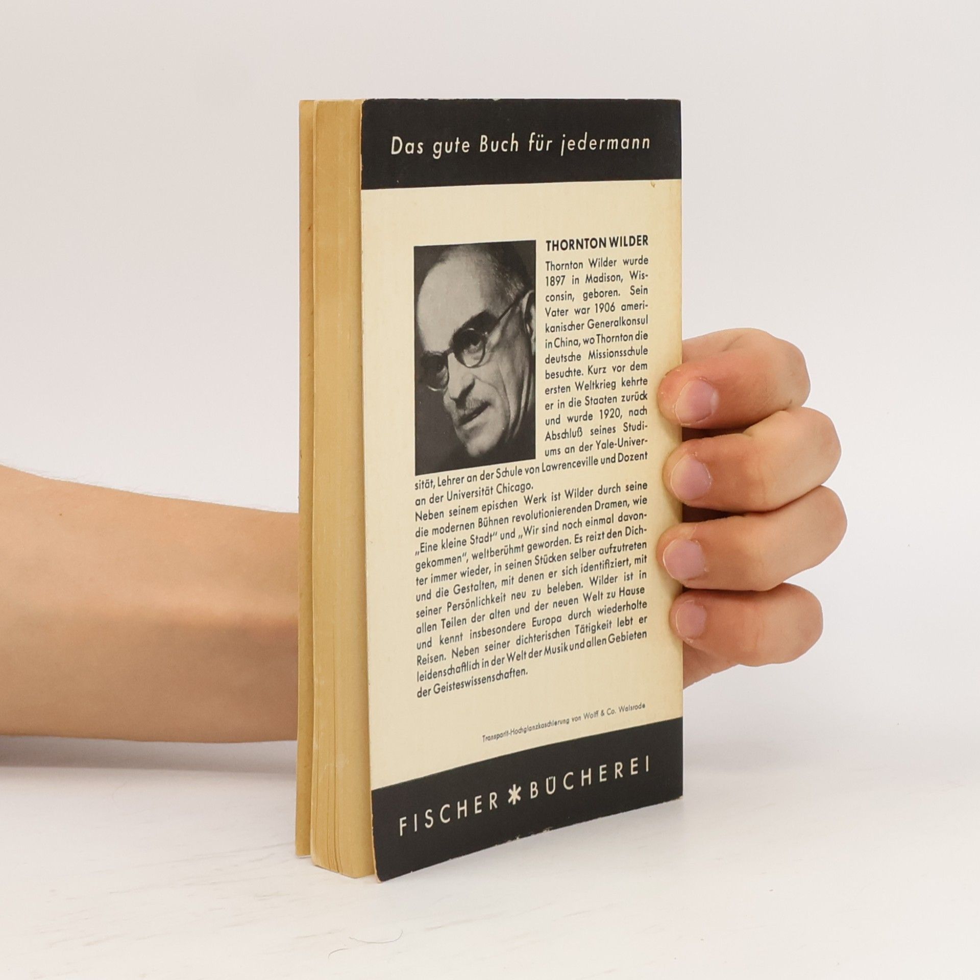 Thornton Wilder Die Brücke von San Luis Rey
