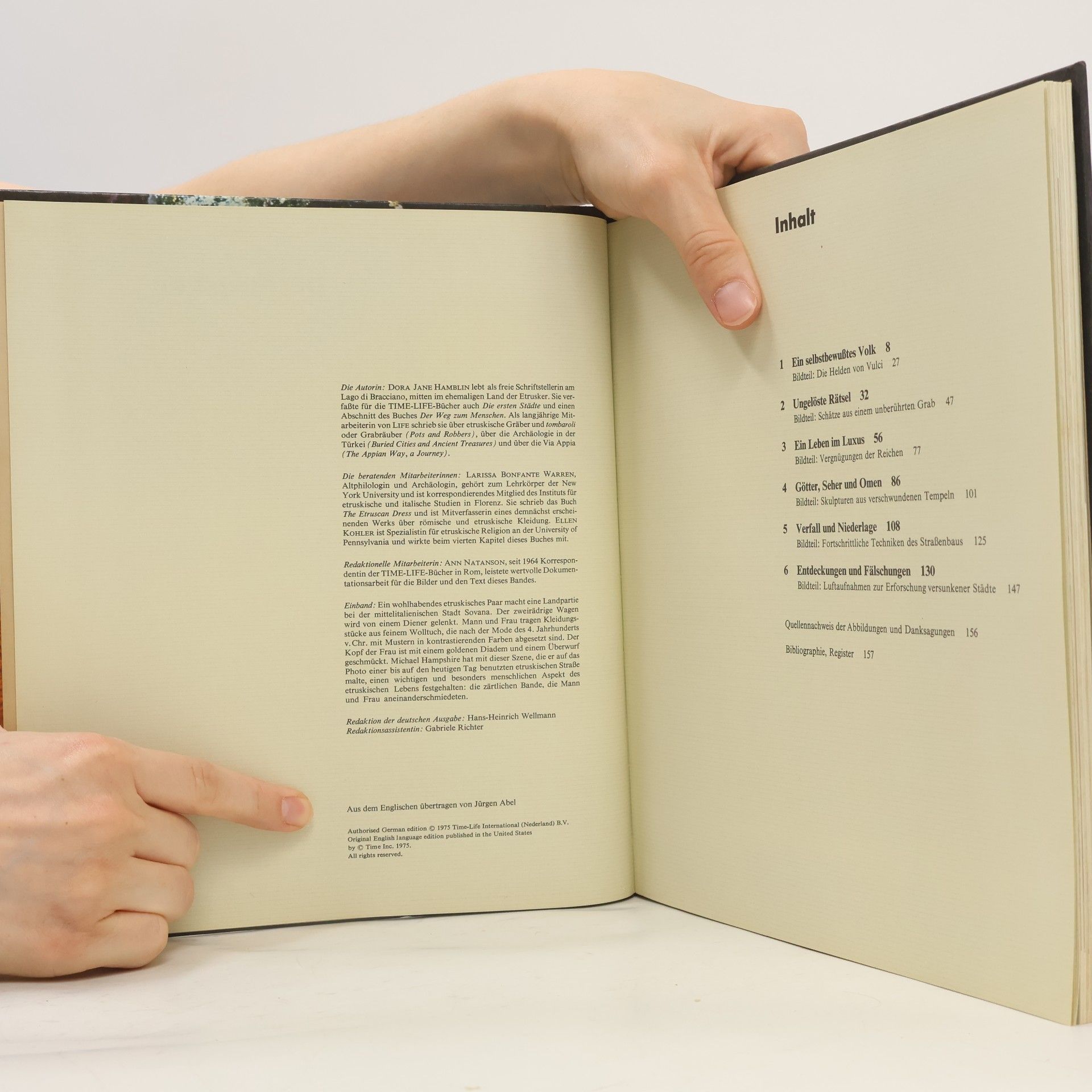 Various authors Die Frühzeit des Menschen. Die Etrusker
