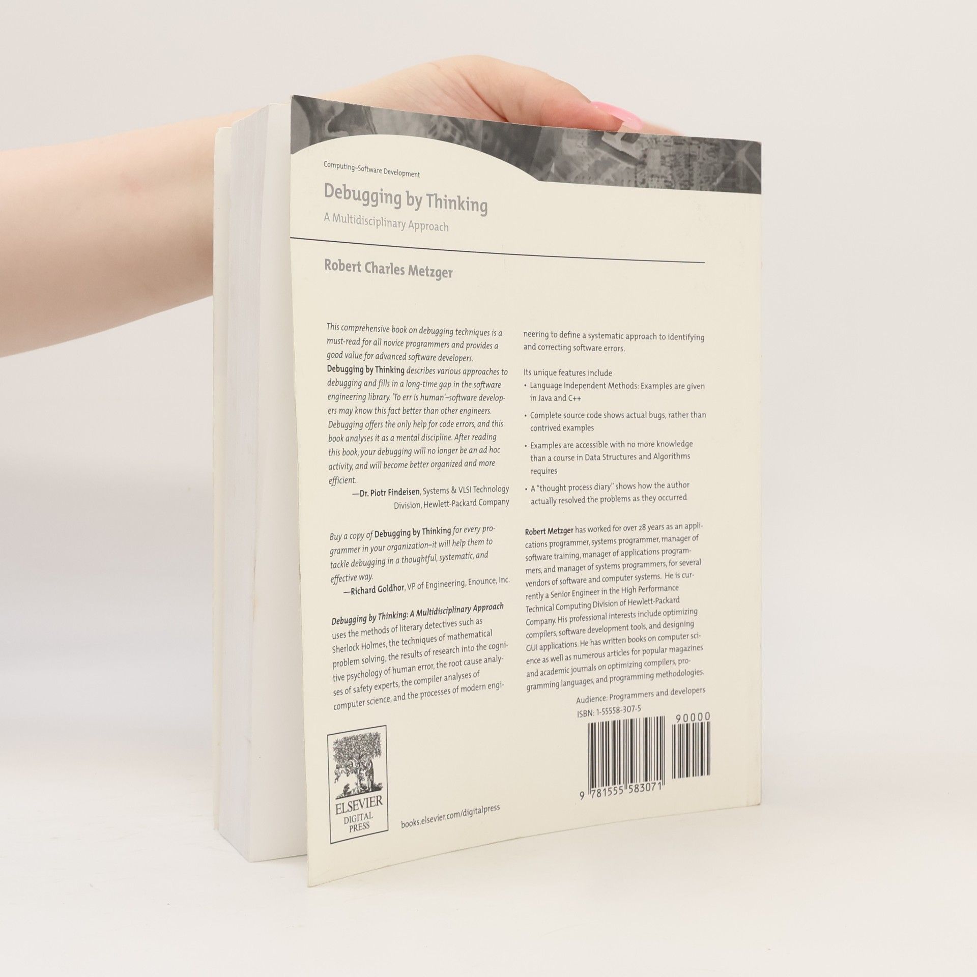 Robert Charles Metzger Debugging by Thinking