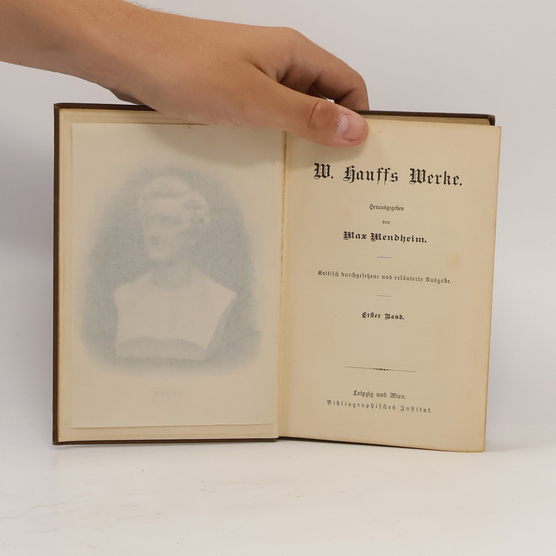 Max Mendheim W. Hauffs Werke 1