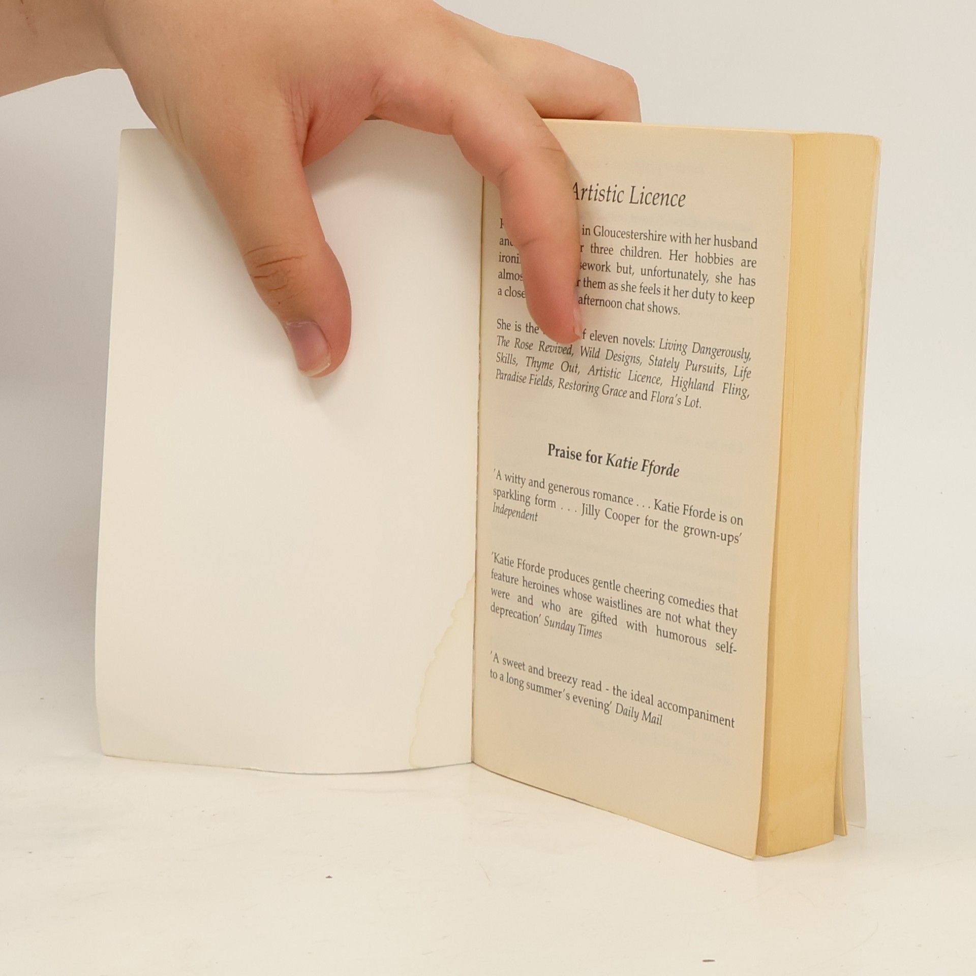Katie Fforde Artistic Licence