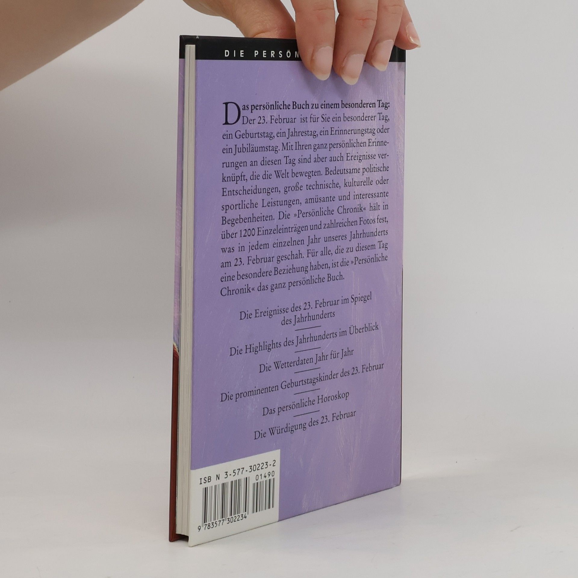 Die Persönliche Chronik - 23: Das Buch vom 23. Februar