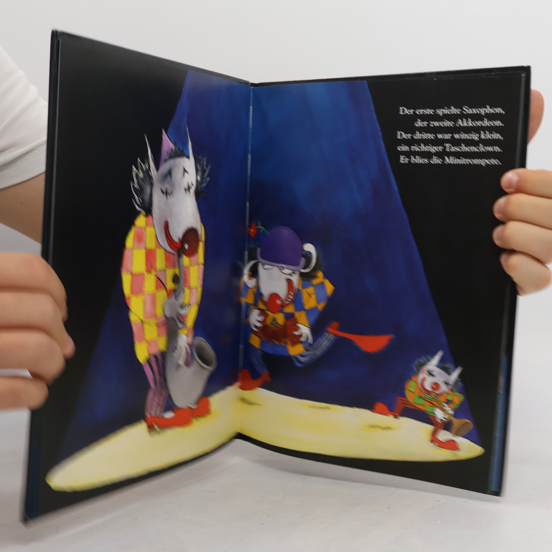 Alan Mets Stellino Taschenclown