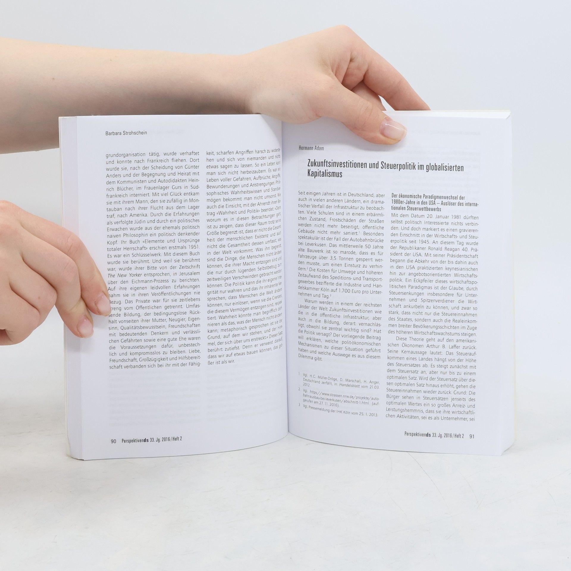 Auteurscollectief Perspektiven DS - 33. Jahrgang, Heft 2, 2016: Orientierungssuche in der Zeitenwende
