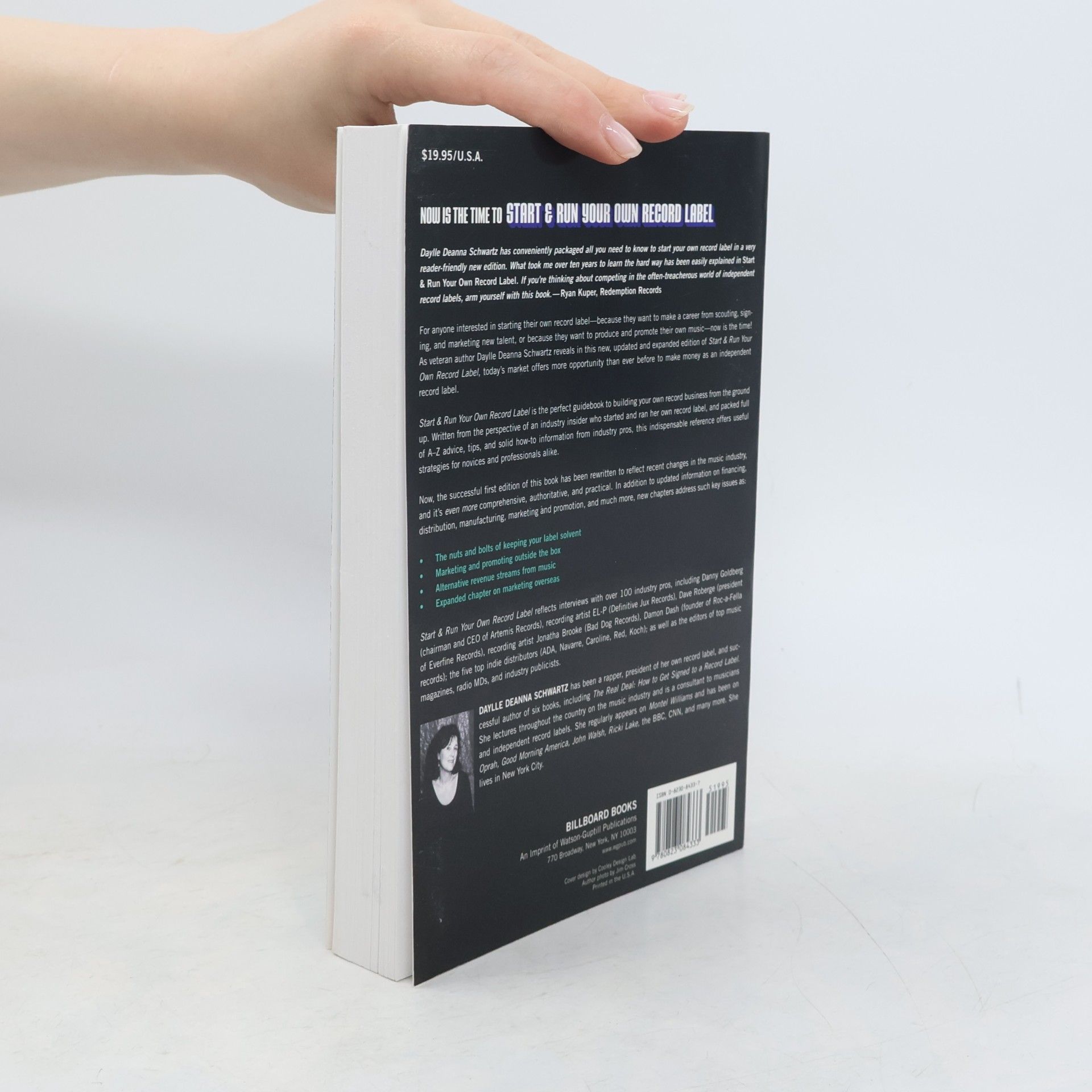 Daylle Deanna Schwartz Start and Run Your Own Record Label - Updated & Expanded Edition