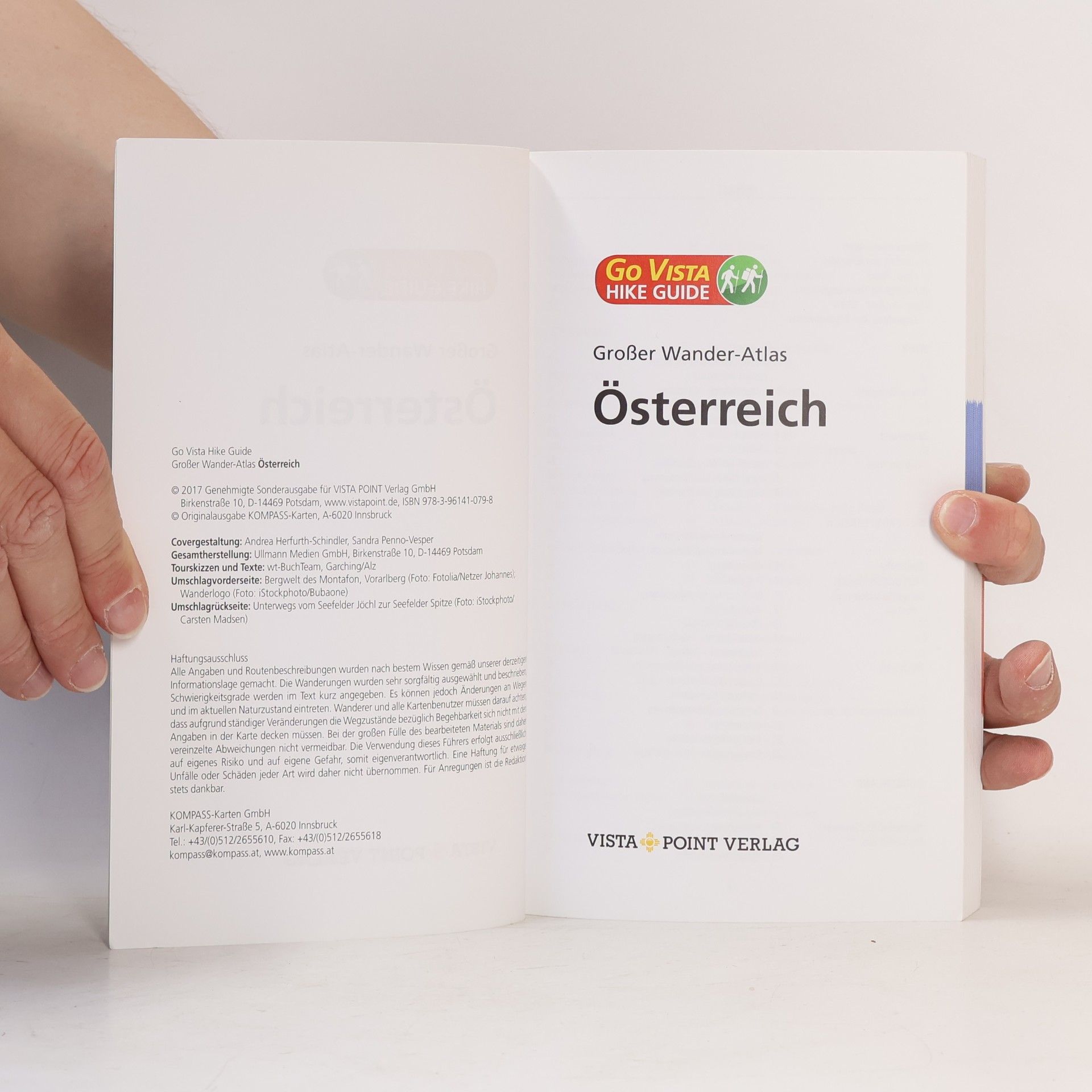 Autorenkollektiv Grosser Wander-Atlas Österreich