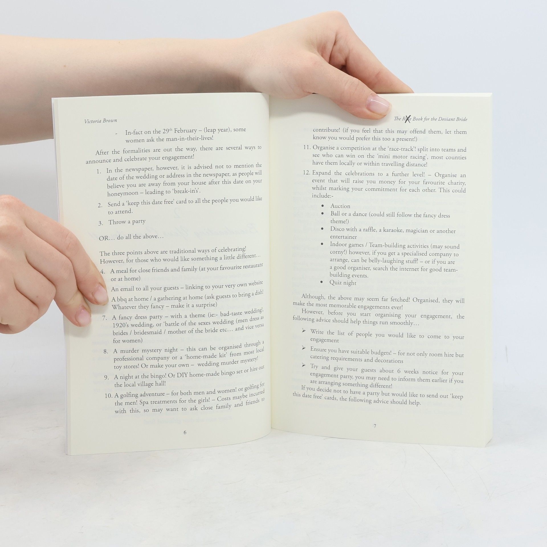 Victoria Brown The Rule Book for the Deviant Bride