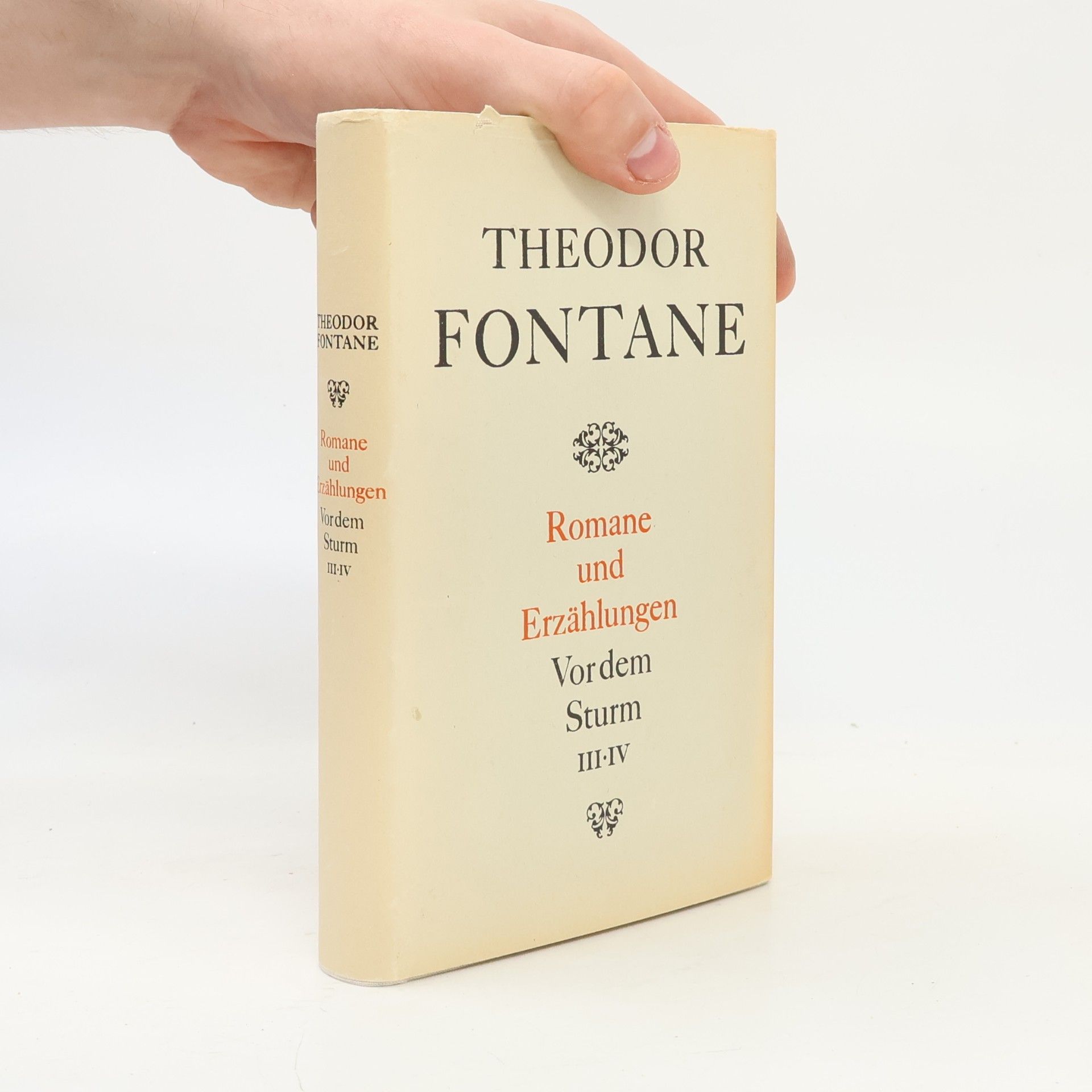 Theodor Fontane Romane und Erzählungen - Vor dem Sturm III-IV