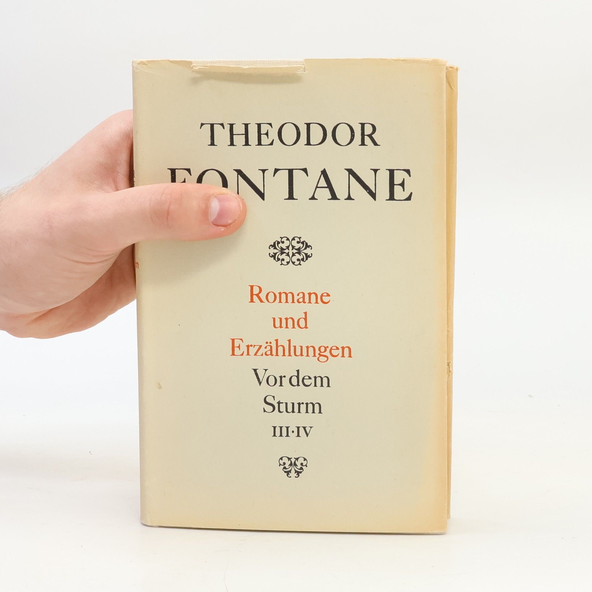 Theodor Fontane Romane und Erzählungen - Vor dem Sturm III-IV