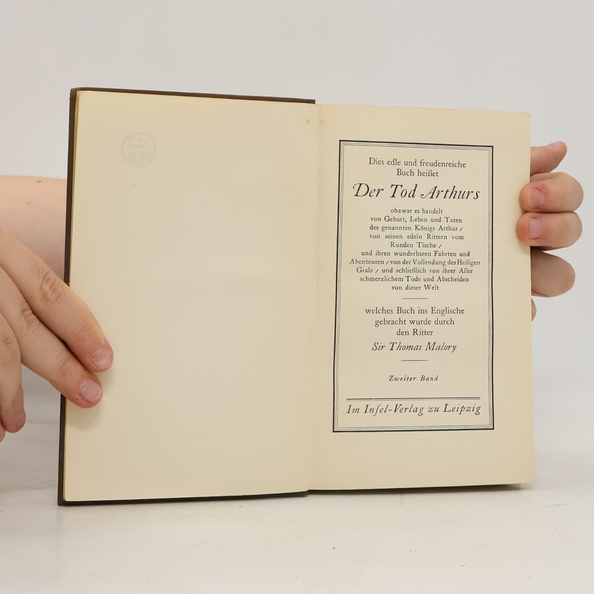 Thomas Malory Der Tod Arthurs 2 2