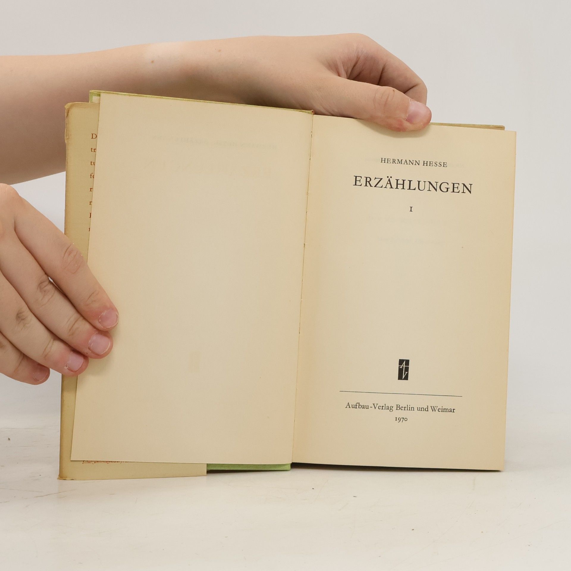Hermann Hesse Erzählungen 1