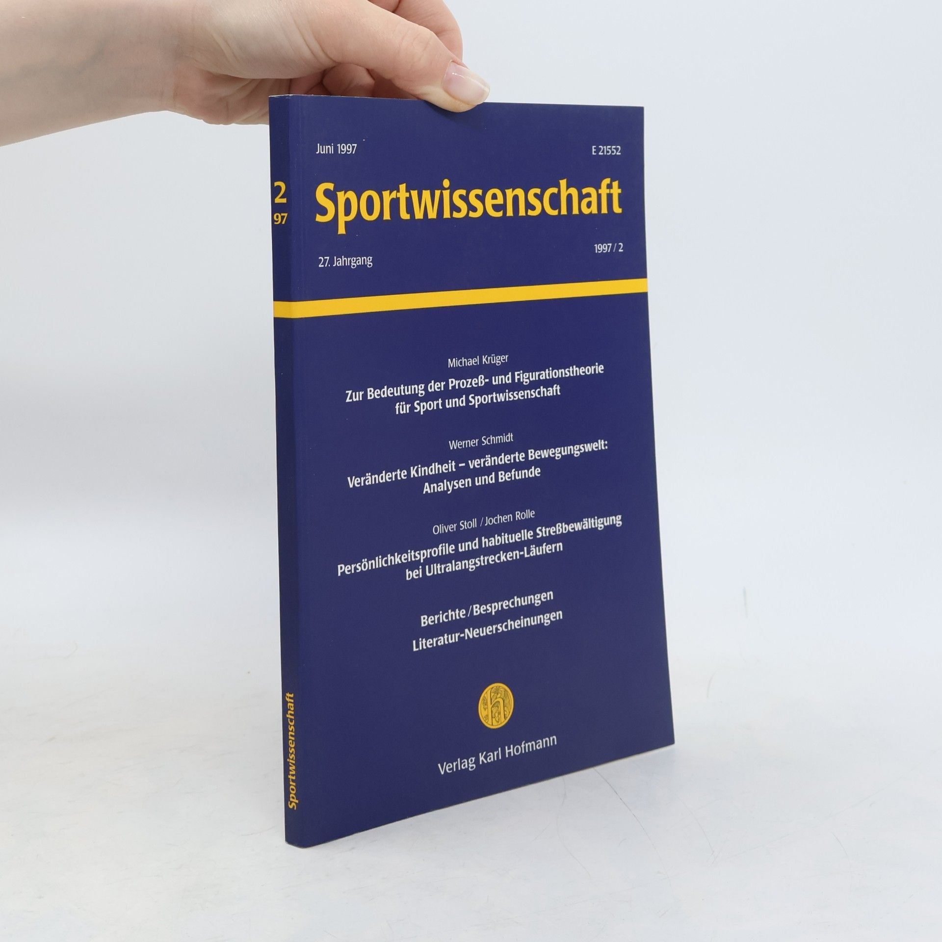 Various authors Sportwissenschaft 1997/2