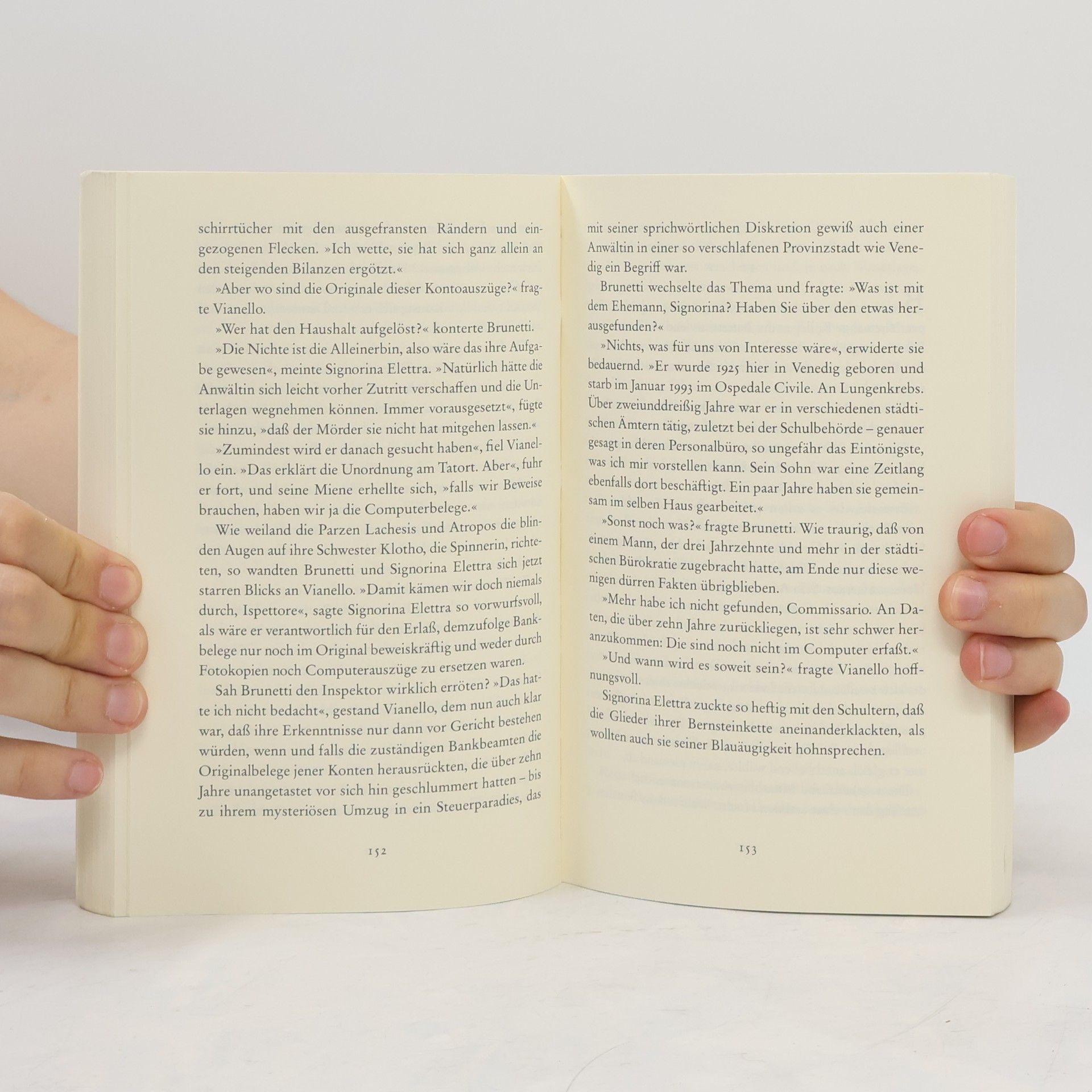 Donna Leon Beweise, daß es böse ist
