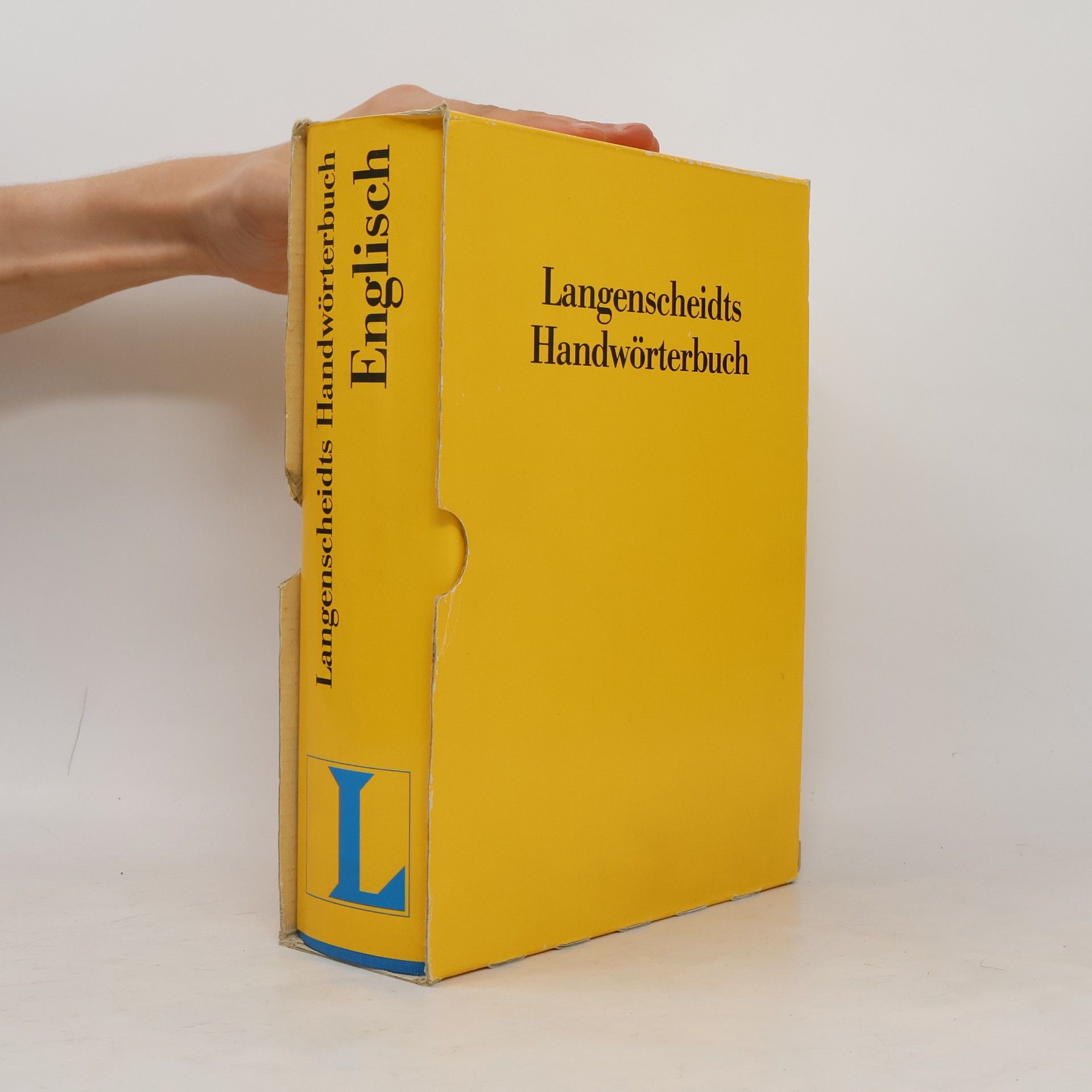 Heinz Messinger Langenscheidts Handwörterbuch Englisch