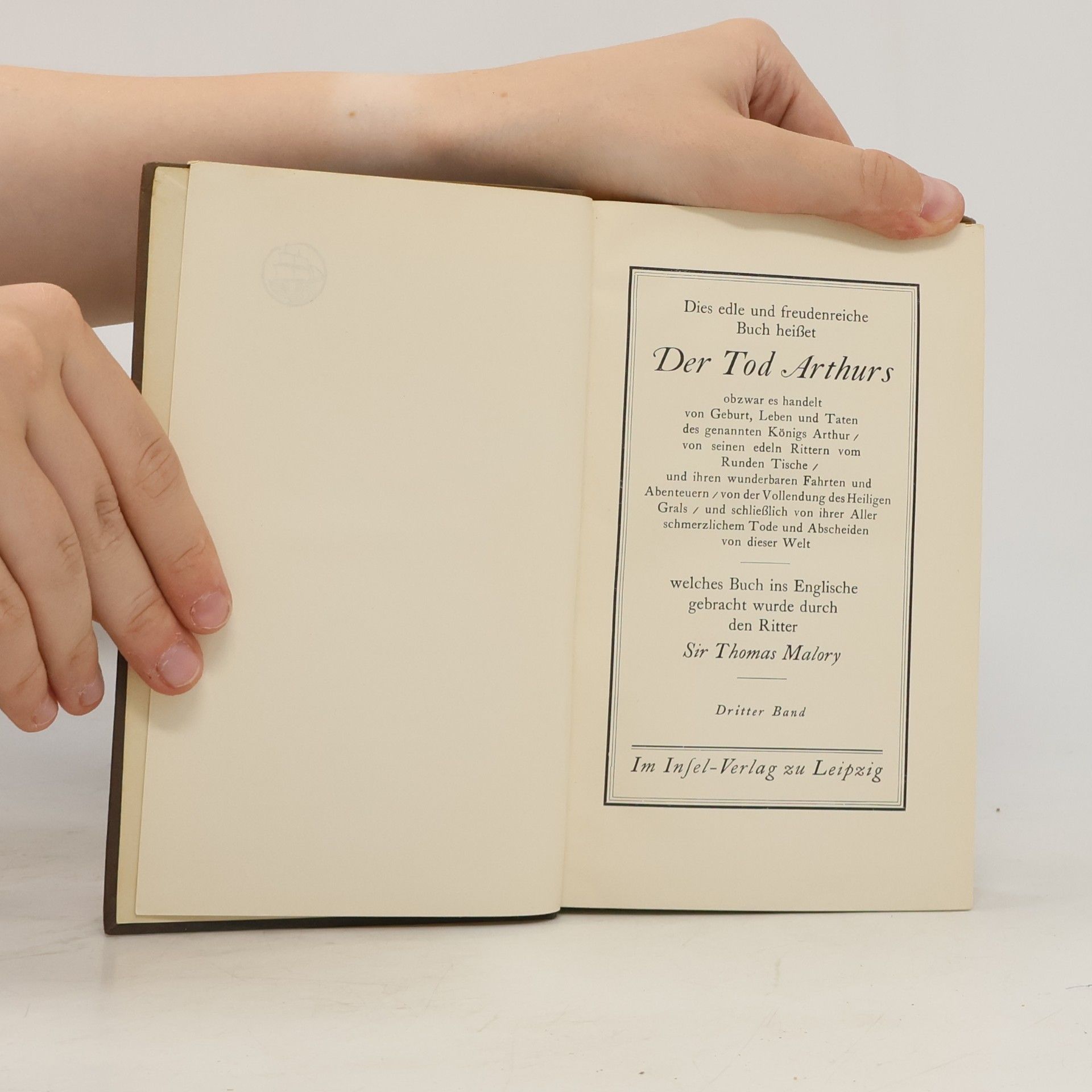 Thomas Malory Der Tod Arthurs III.