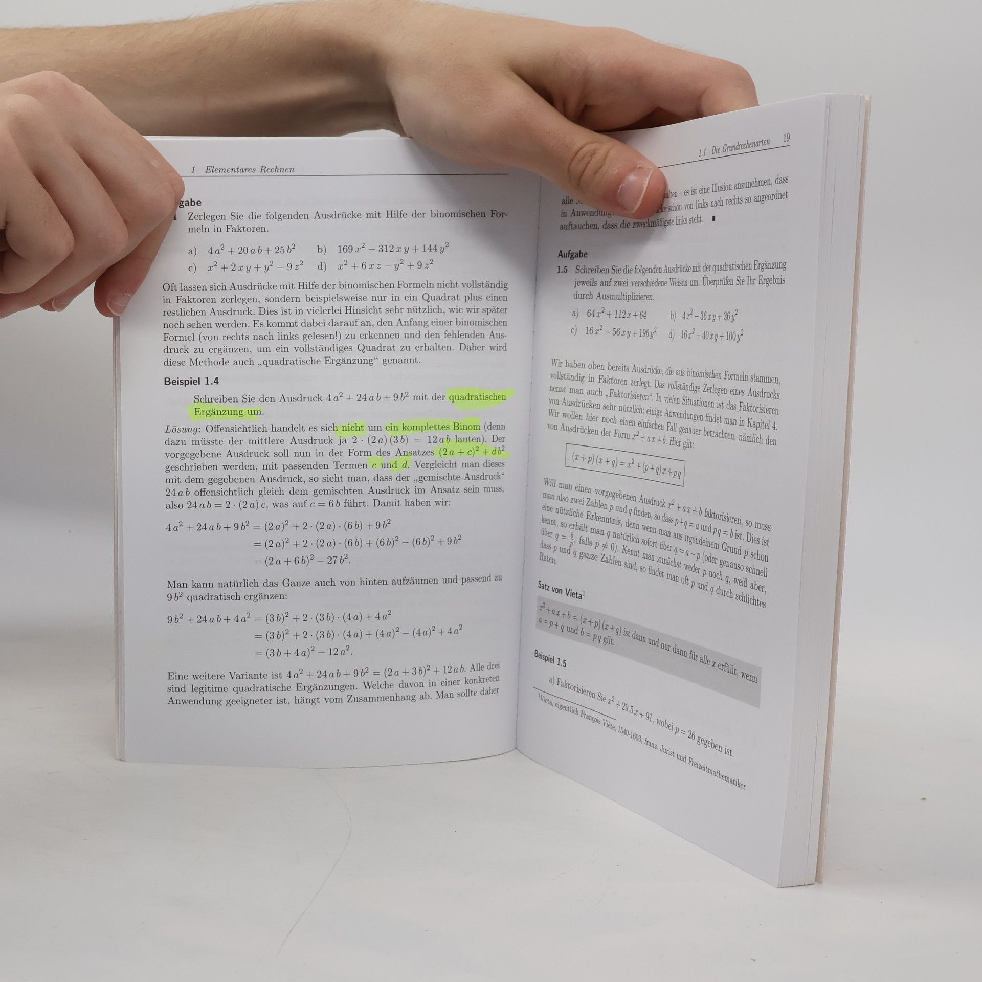 Michael Knorrenschild Vorkurs Mathematik
