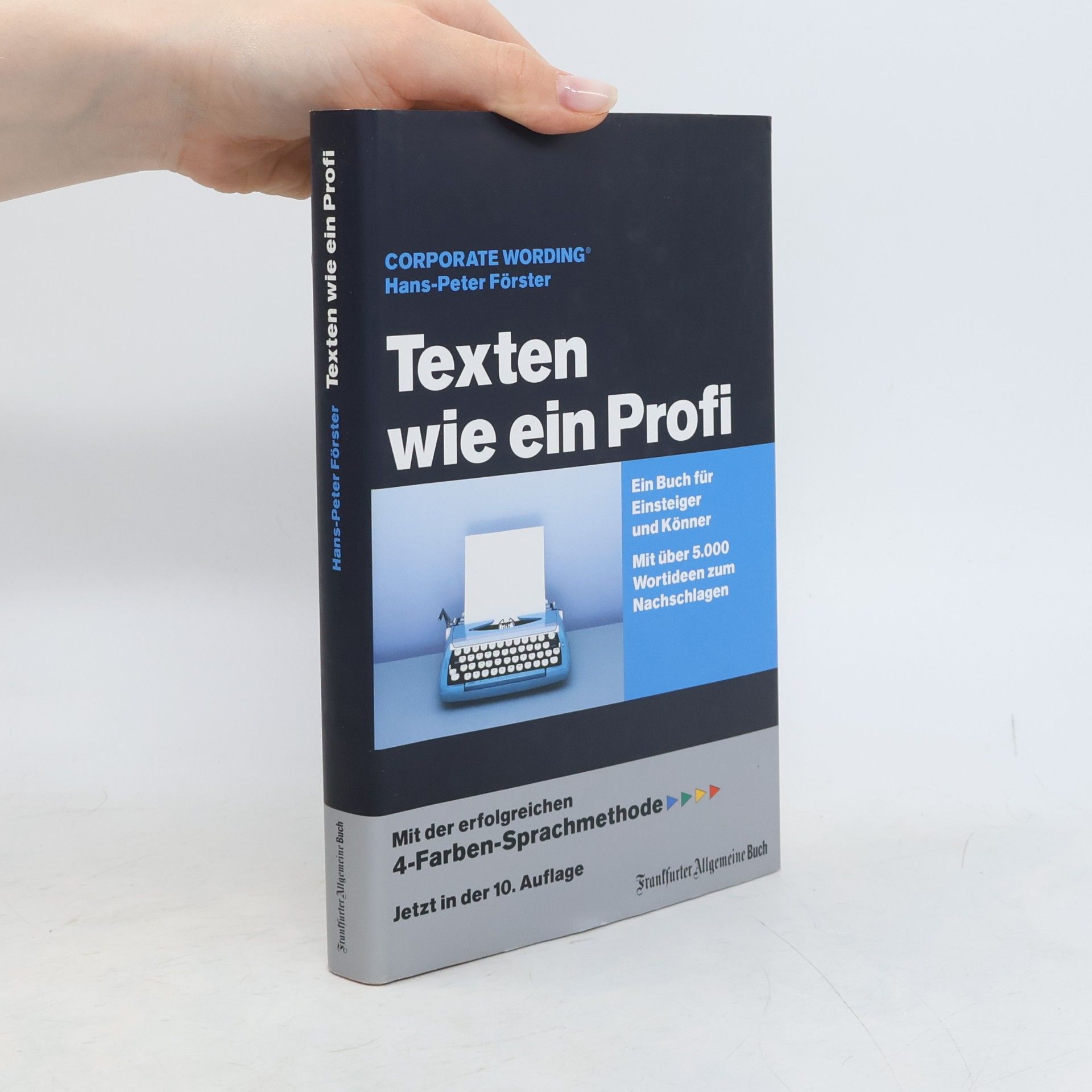 Hans-Peter Förster Texten wie ein Profi