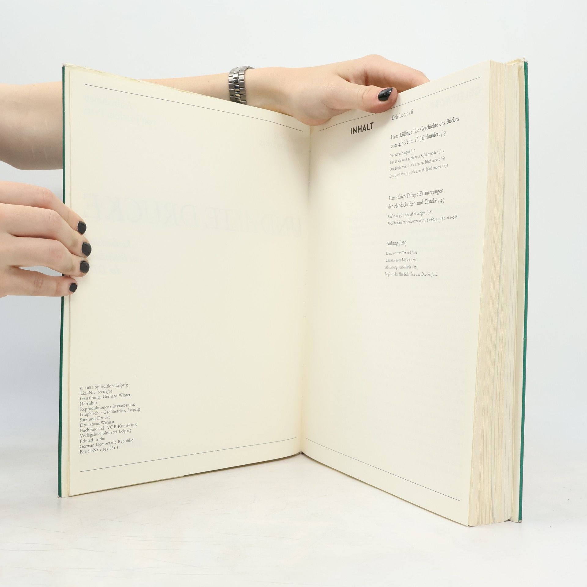 Hans-Erich Teitge Handschriften und Alte Drucke