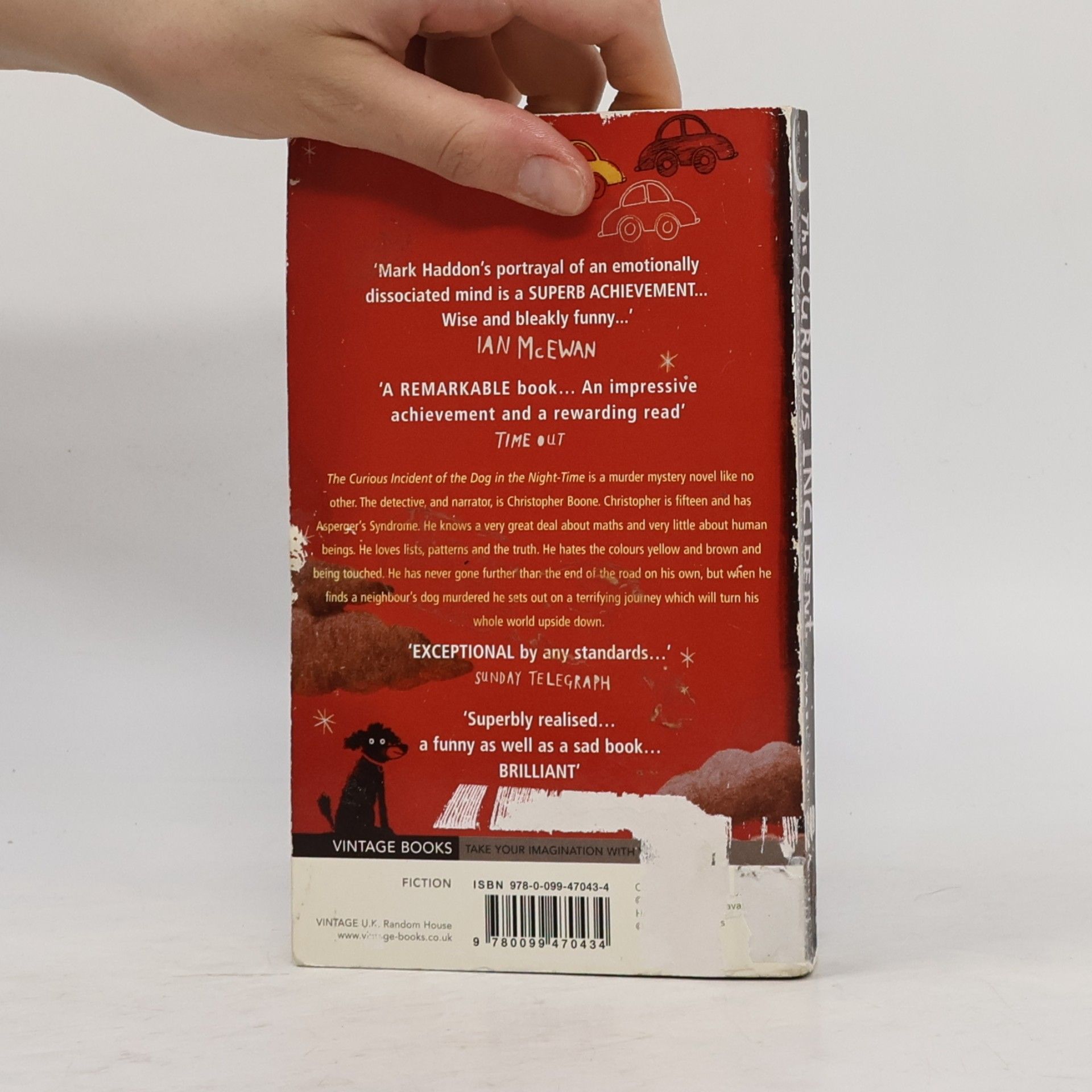 Mark Haddon The Curious Incident of The Dog in The Night-Time