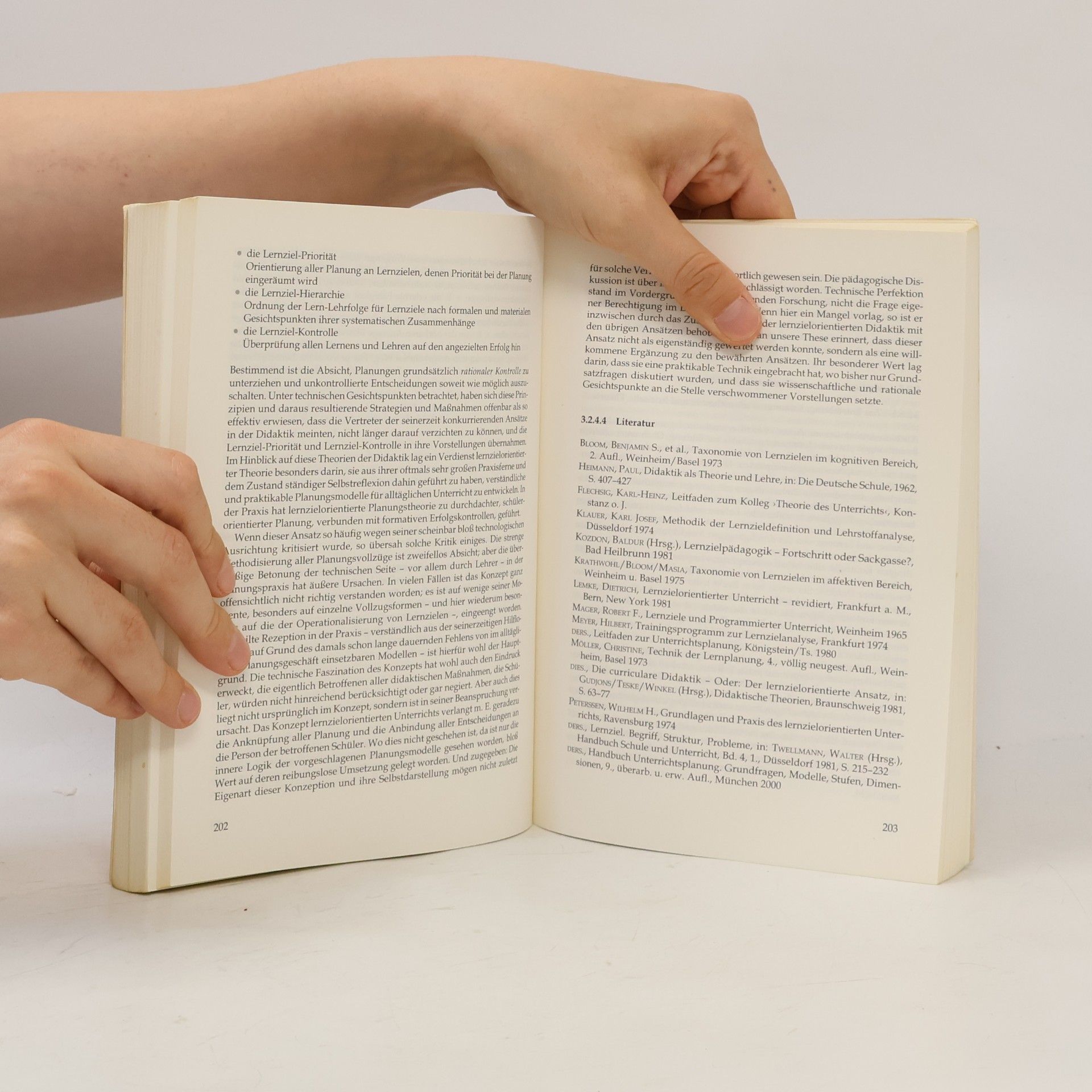 Wilhelm Peterßen Lehrbuch allgemeine Didaktik