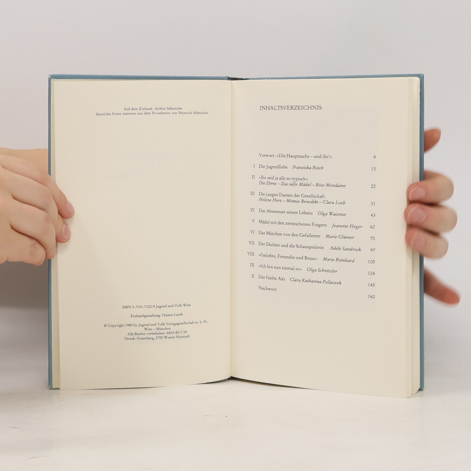 Renate Wagner-Rieger Frauen um Arthur Schnitzler