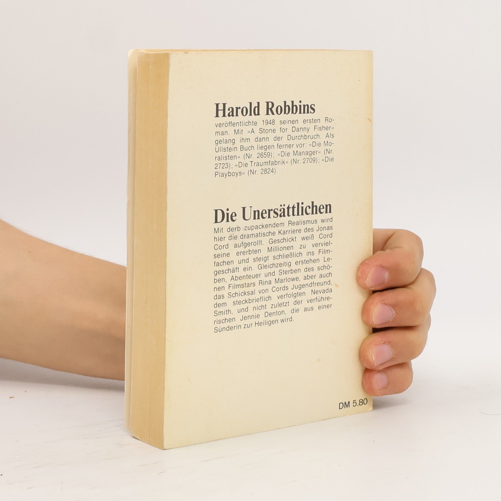 Harold Robbins Die Unersättlichen