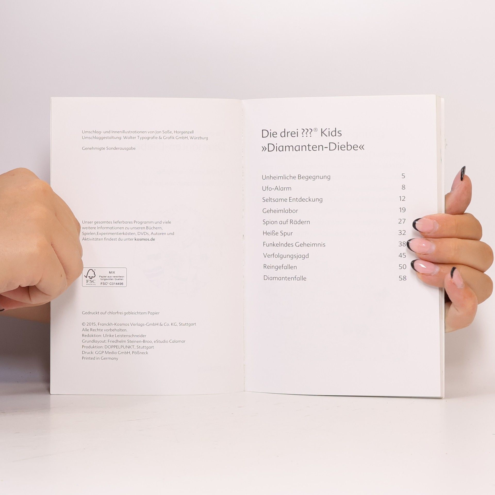 Boris Pfeiffer Die drei??? Kids. Diamanten-Diebe