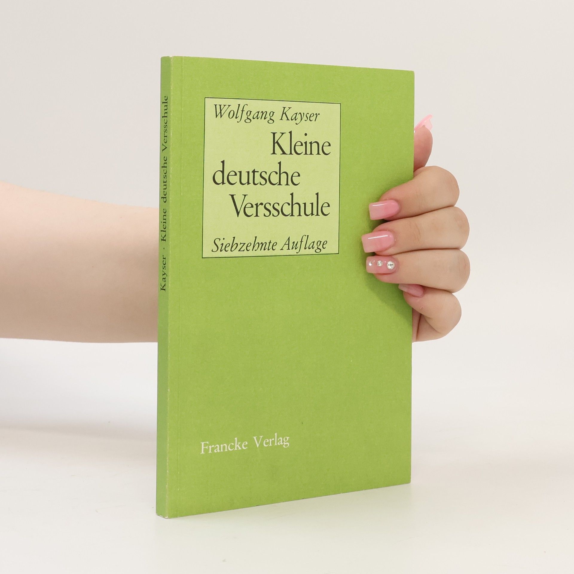 Kleine deutsche Versschule