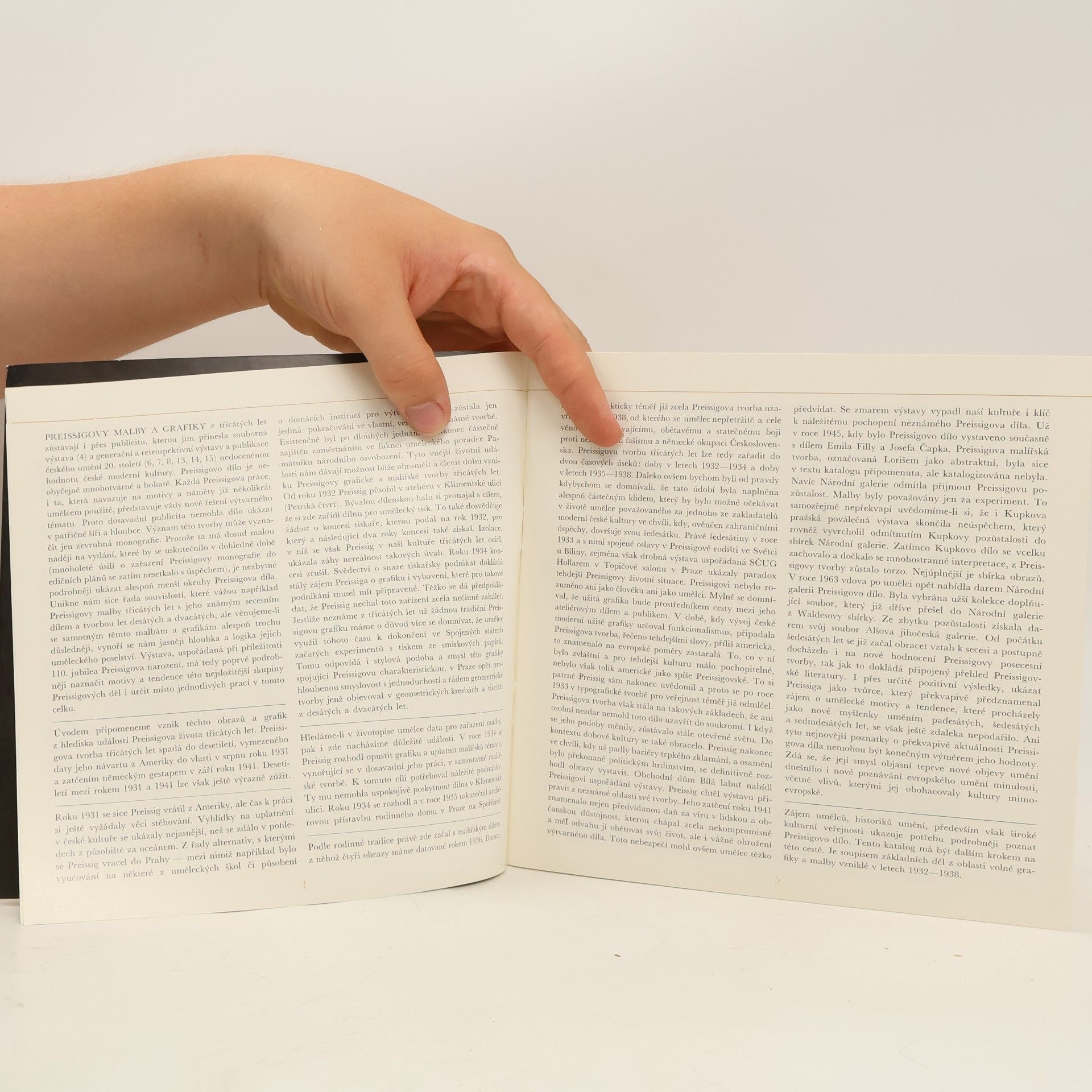 Lucie Vlčková Vojtěch Preissig: Grafika a malba 1932–1938