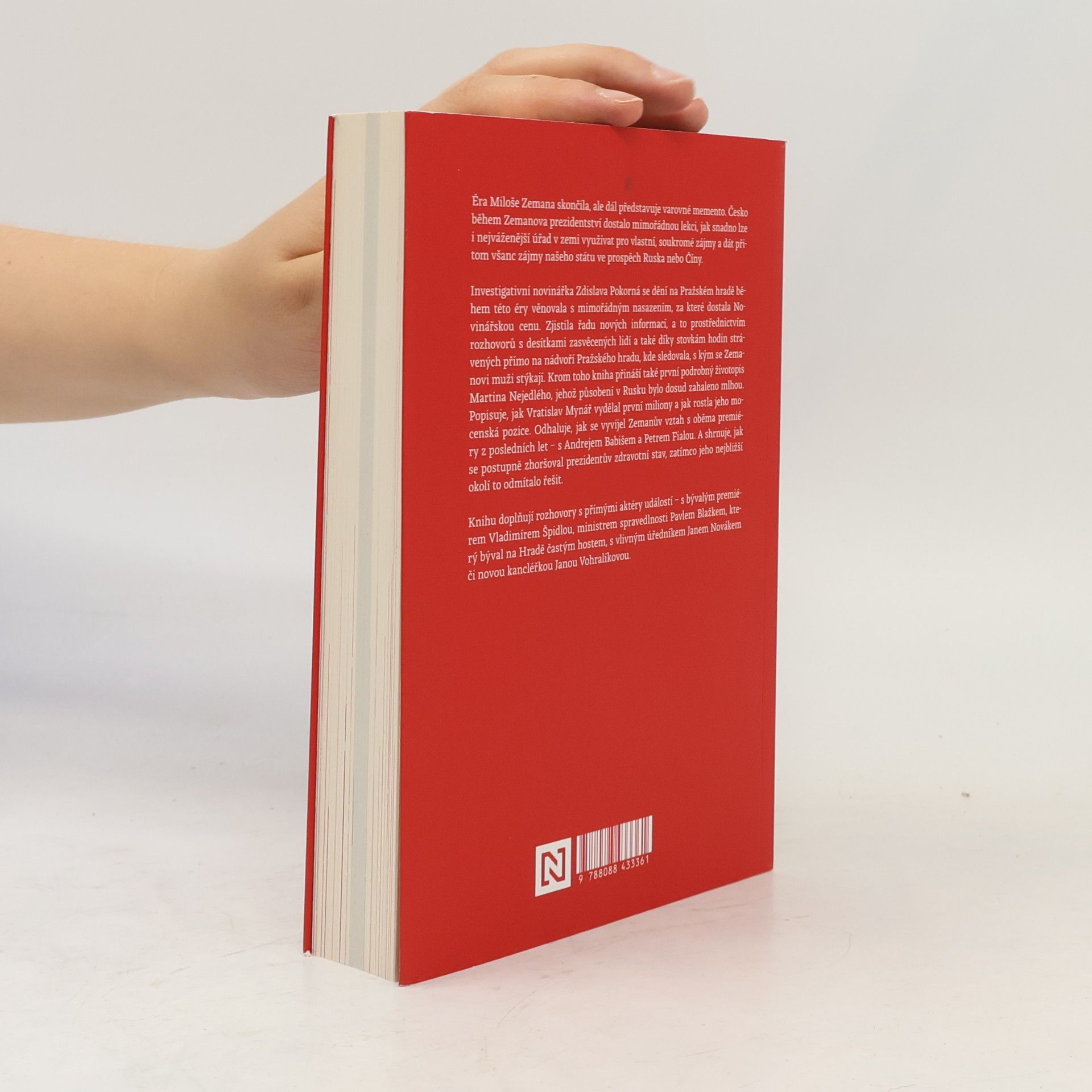 Zdislava Pokorná Zemanovo finále
