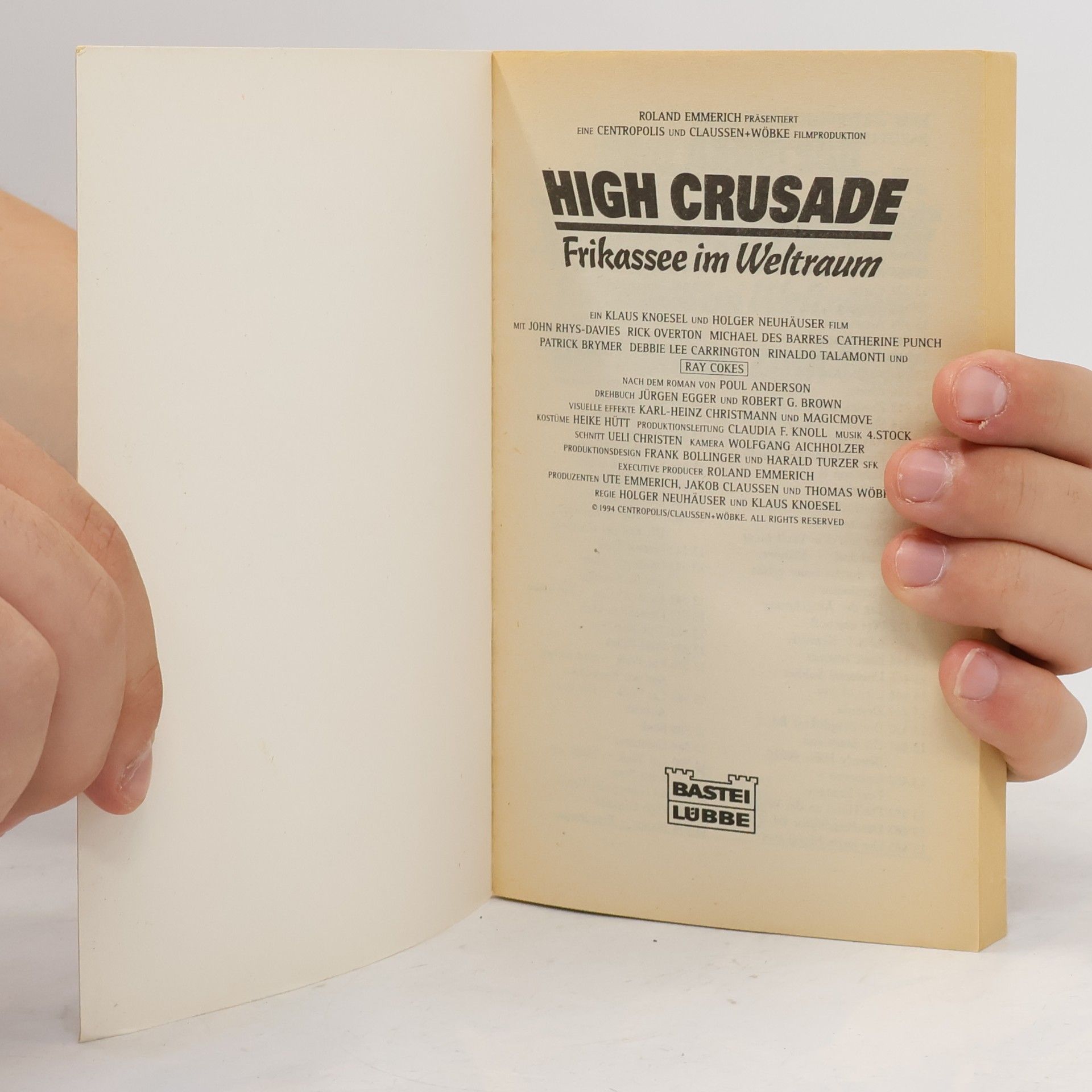 Poul Anderson High Crusade, Frikassee im Weltraum. Roman zum Film