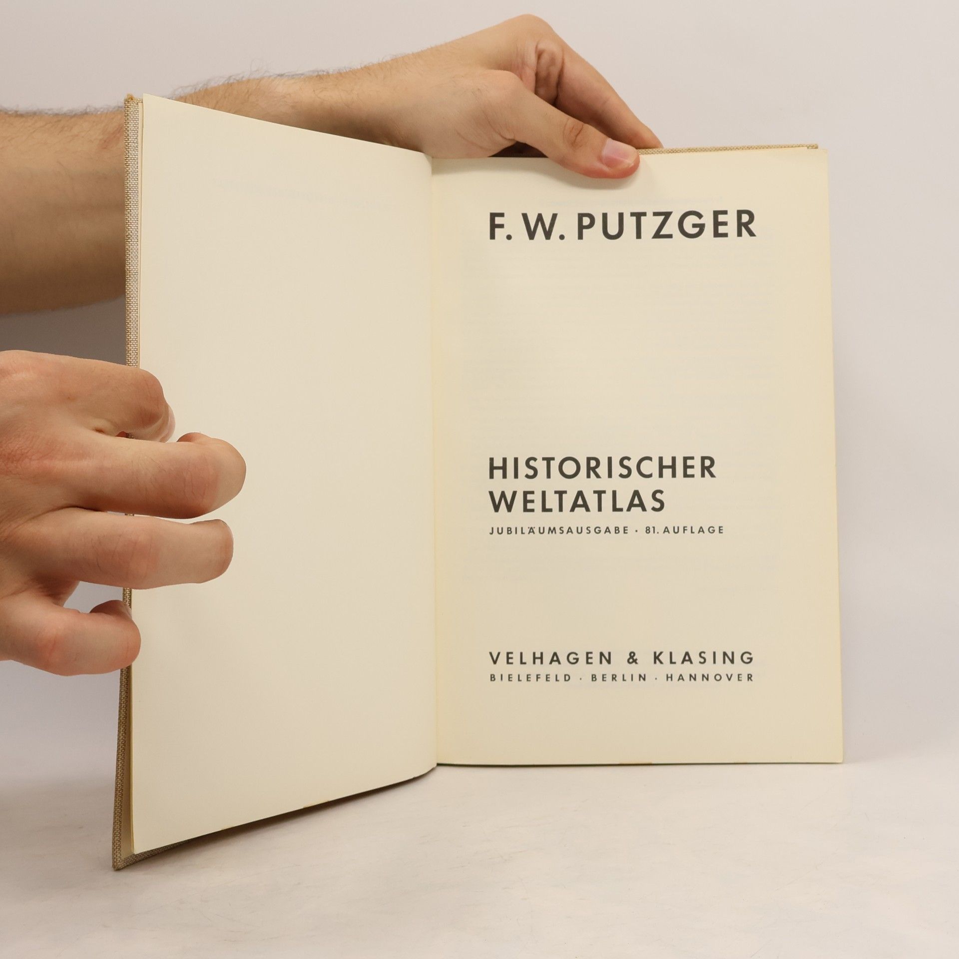 F. W. Putzger Historischer Weltatlas